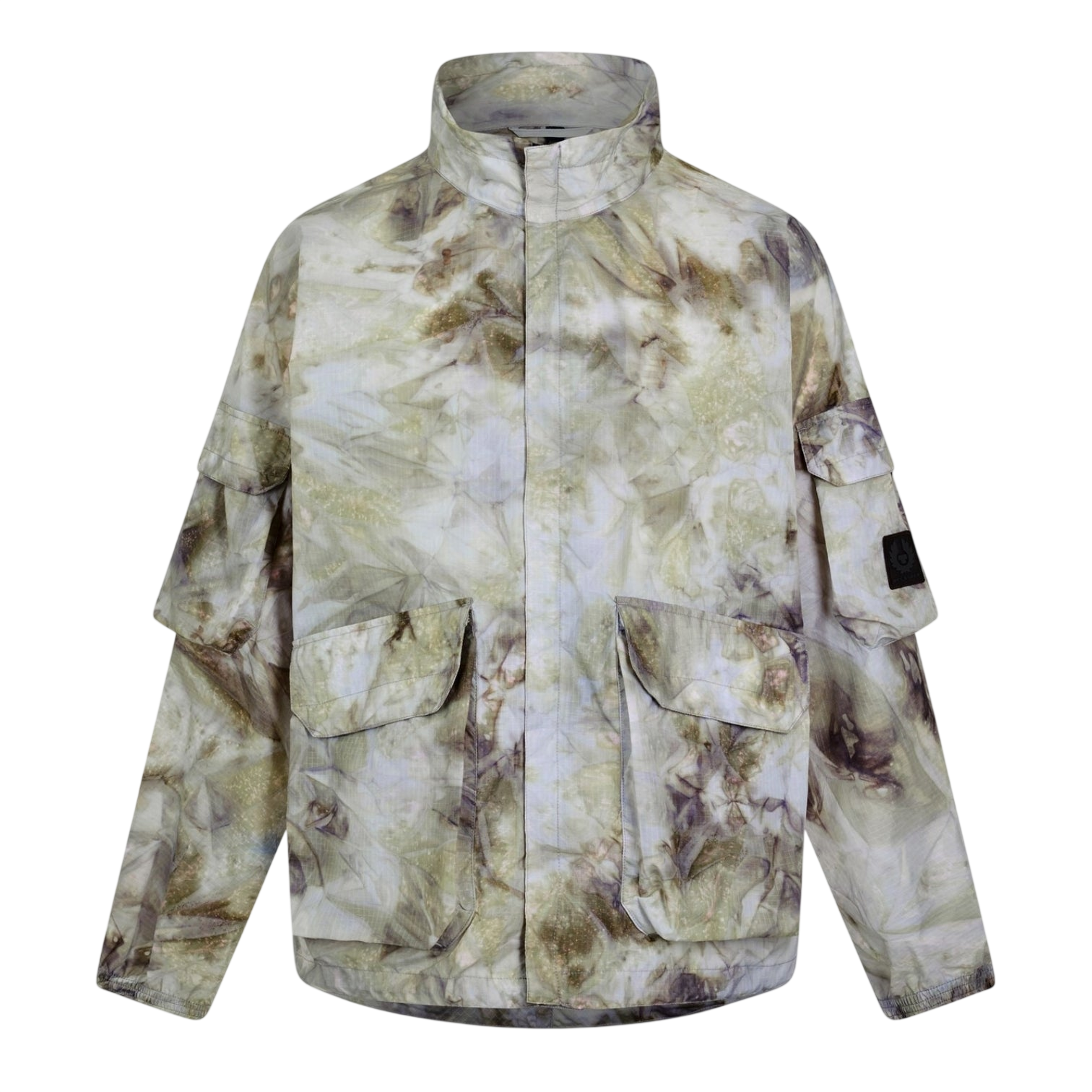 LUXURY HUB BELSTAFF MEN'S LOUGH CAMO LONG SLEEVE FIELD JACKET