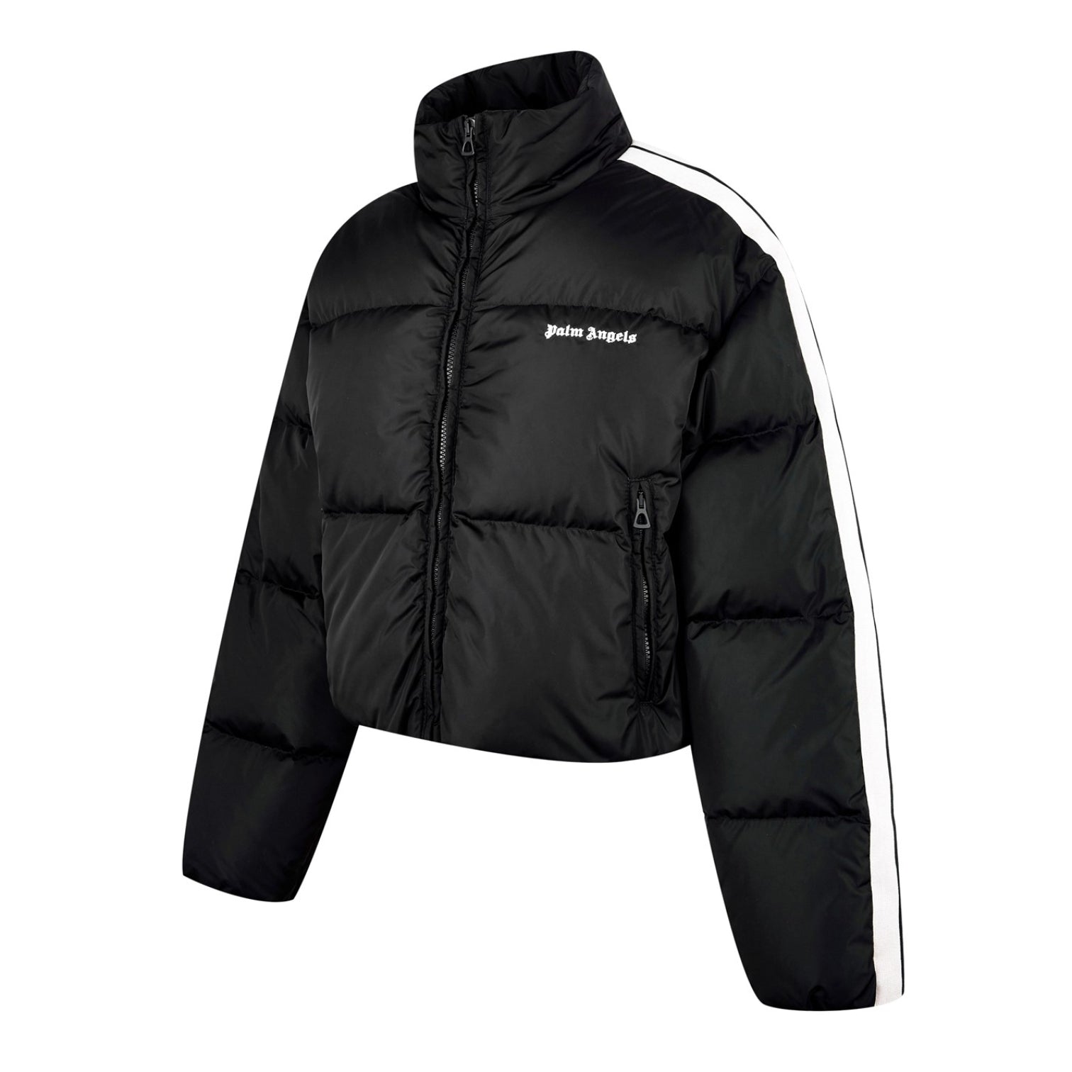 LUXURY HUB PALM ANGELS CROPPED TRACK PADDED JACKET