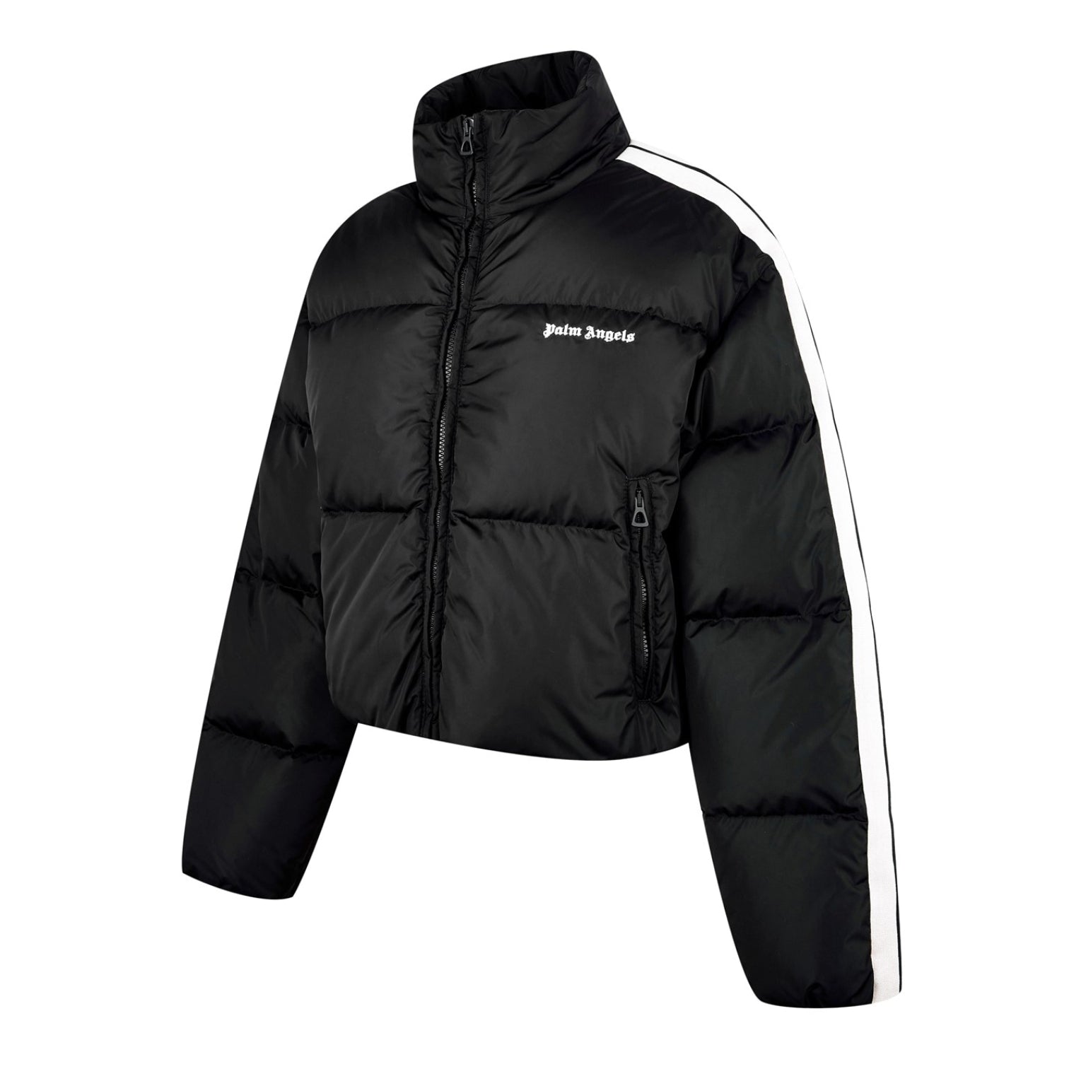 LUXURY HUB PALM ANGELS CROPPED TRACK PADDED JACKET