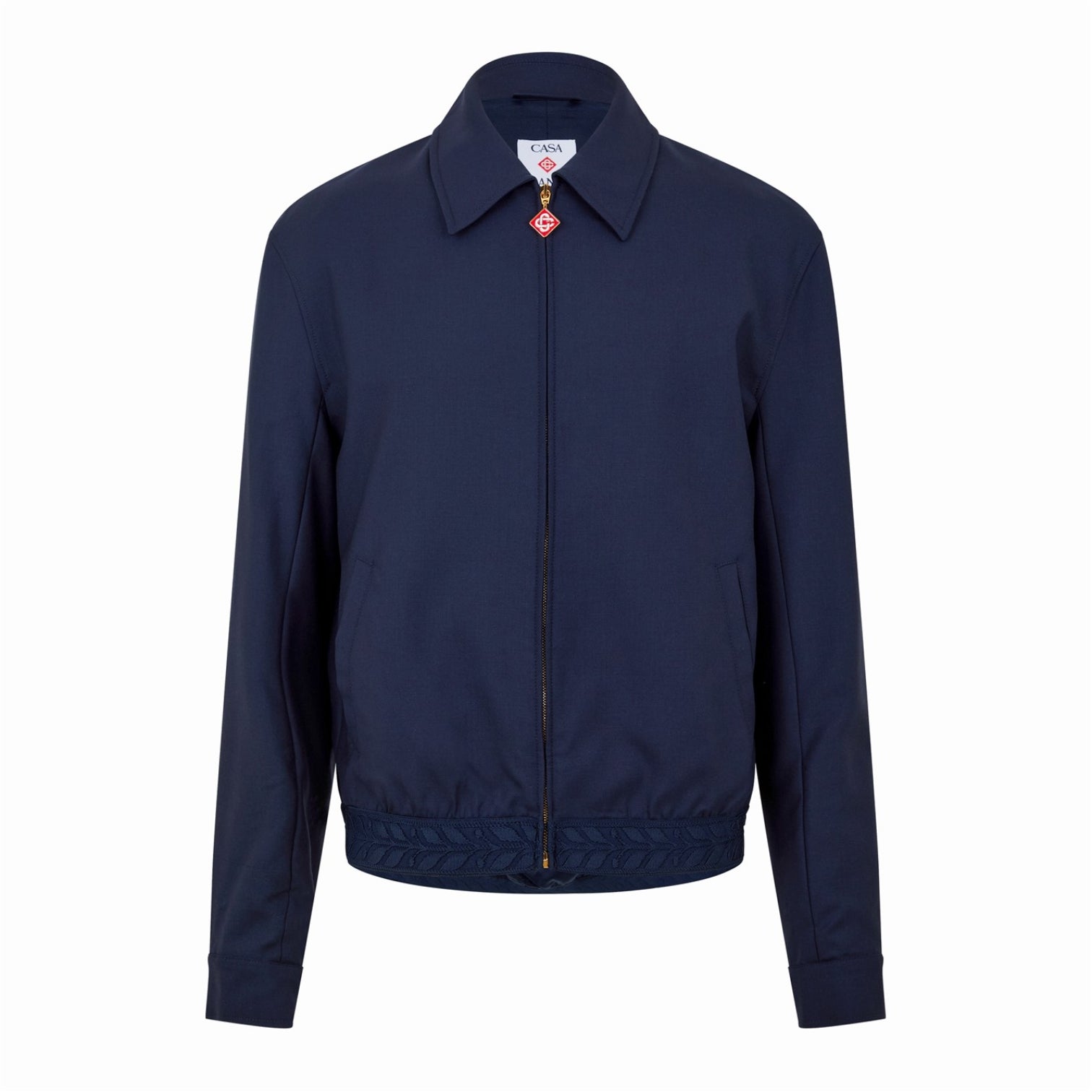 LUXURY HUB CASABLANCA MEN'S HARRINGTON JACKET