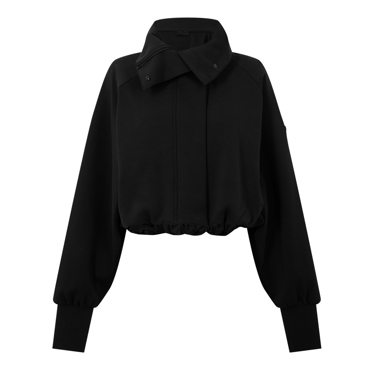 LUXURY HUB MONCLER WOMEN'S ZIP-UP COTTON LONG SLEEVE HYBRID JACKET