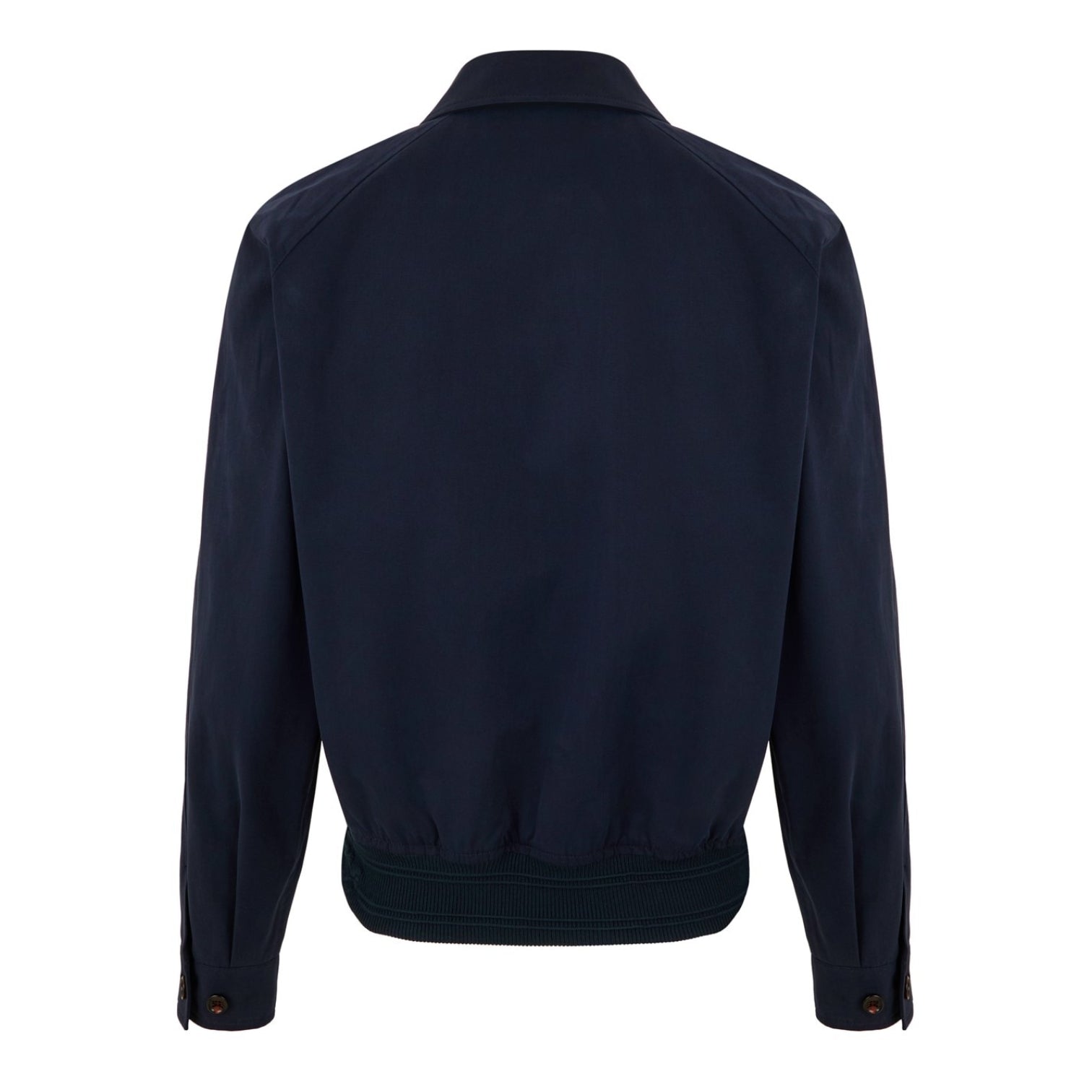 LUXURY HUB BURBERRY MEN'S HARRINGTON COTTON LONG SLEEVE COACH JACKET