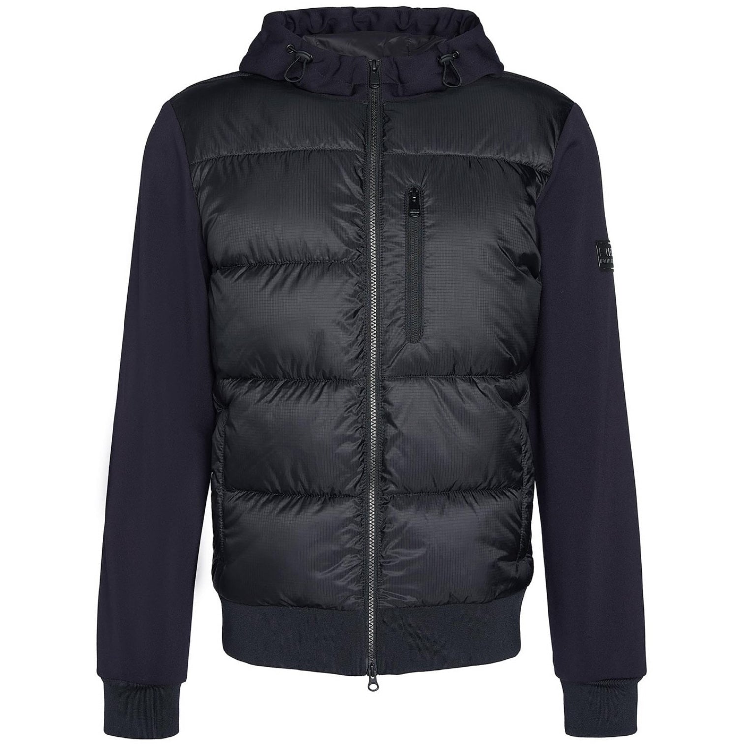 LUXURY HUB BARBOUR INTERNATIONAL VORLICH QUILTED HOODIE