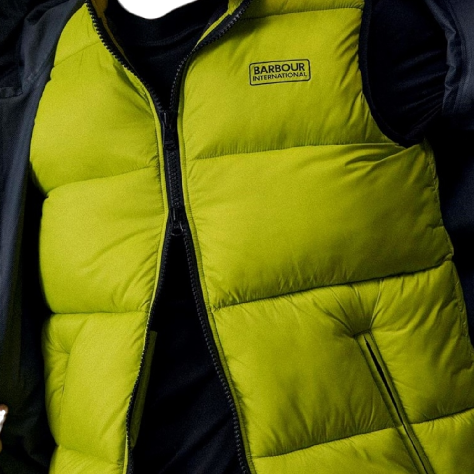 LUXURY HUB BARBOUR INTERNATIONAL CARGEN GILET