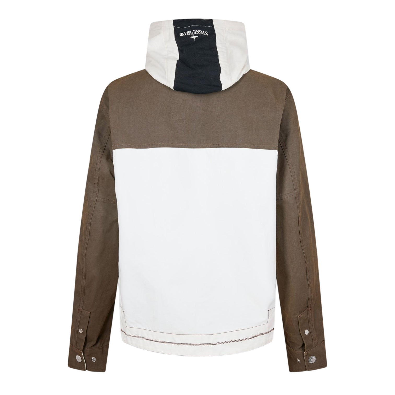 LUXURY HUB STONE ISLAND MEN'S MILITARY COTTON LONG SLEEVE FIELD JACKET