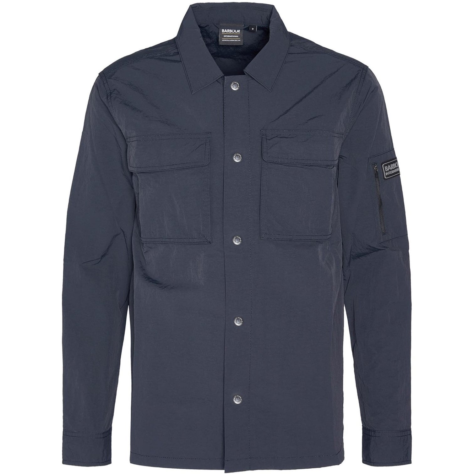LUXURY HUB BARBOUR INTERNATIONAL SHUTTER OVERSHIRT