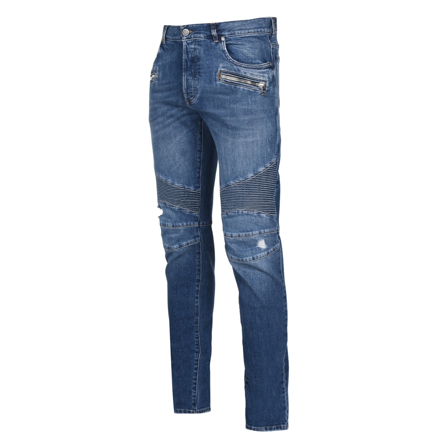 LUXURY HUB BALMAIN RIBBED JEANS
