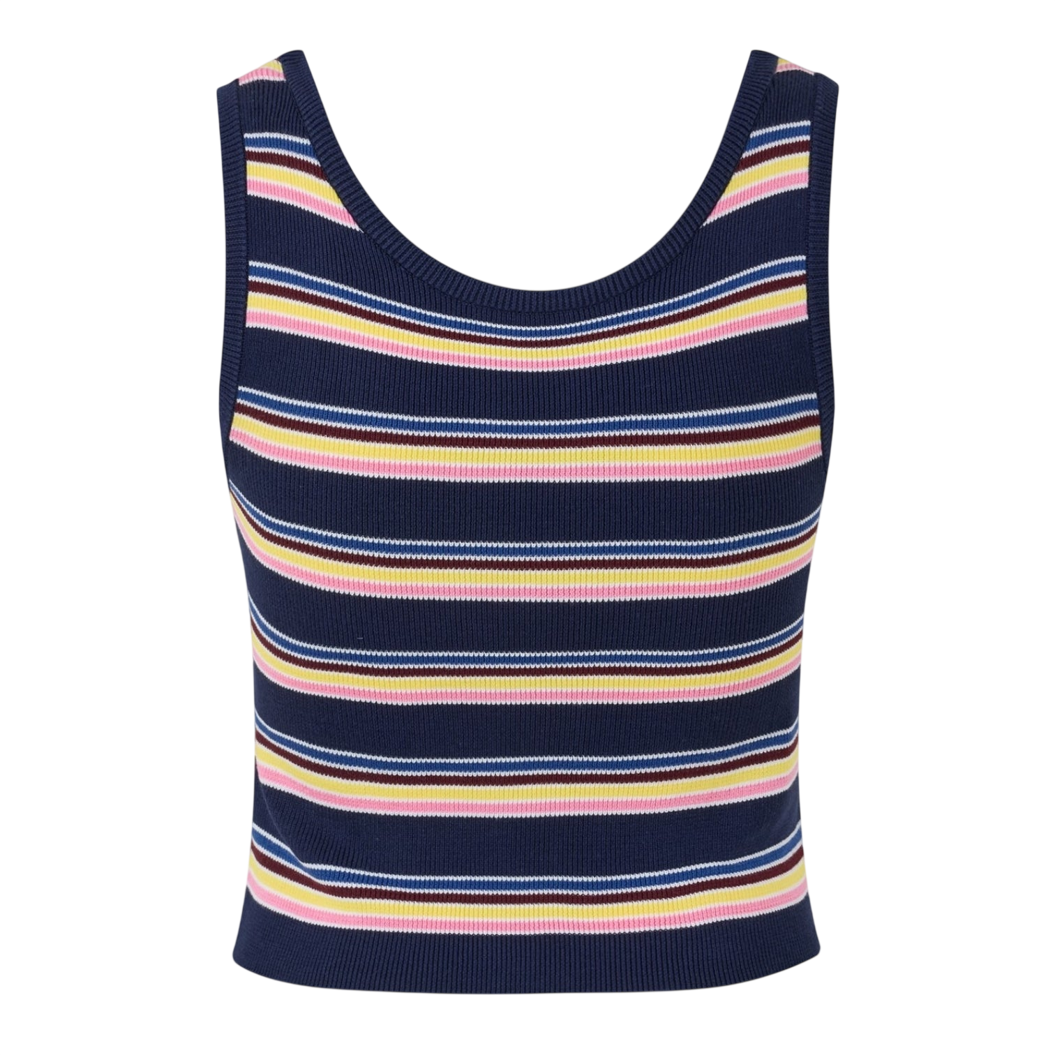 LUXURY HUB PRADA WOMEN'S STRIPED TANK VEST