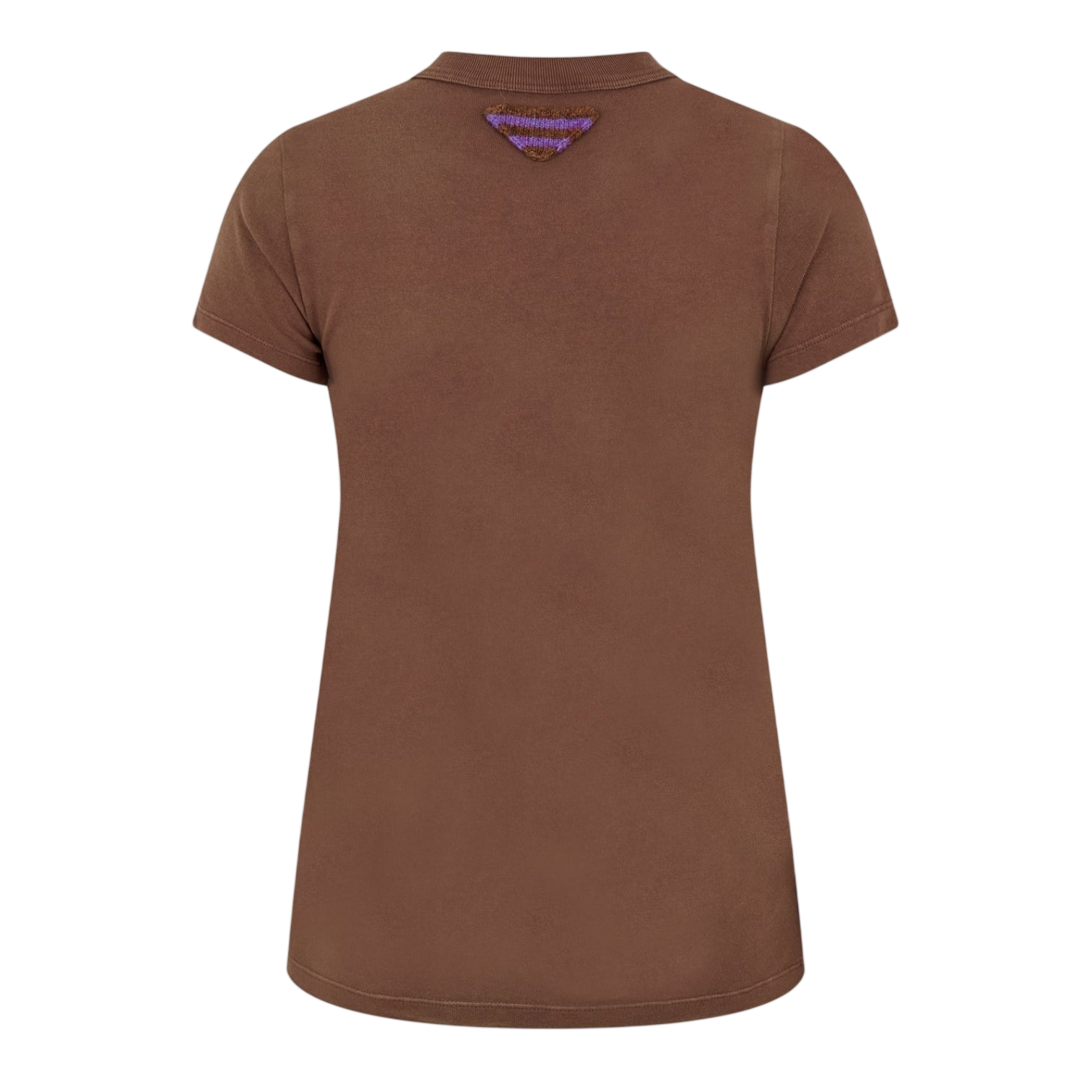 LUXURY HUB PRADA PRINTED JERSEY LOGO T-SHIRT