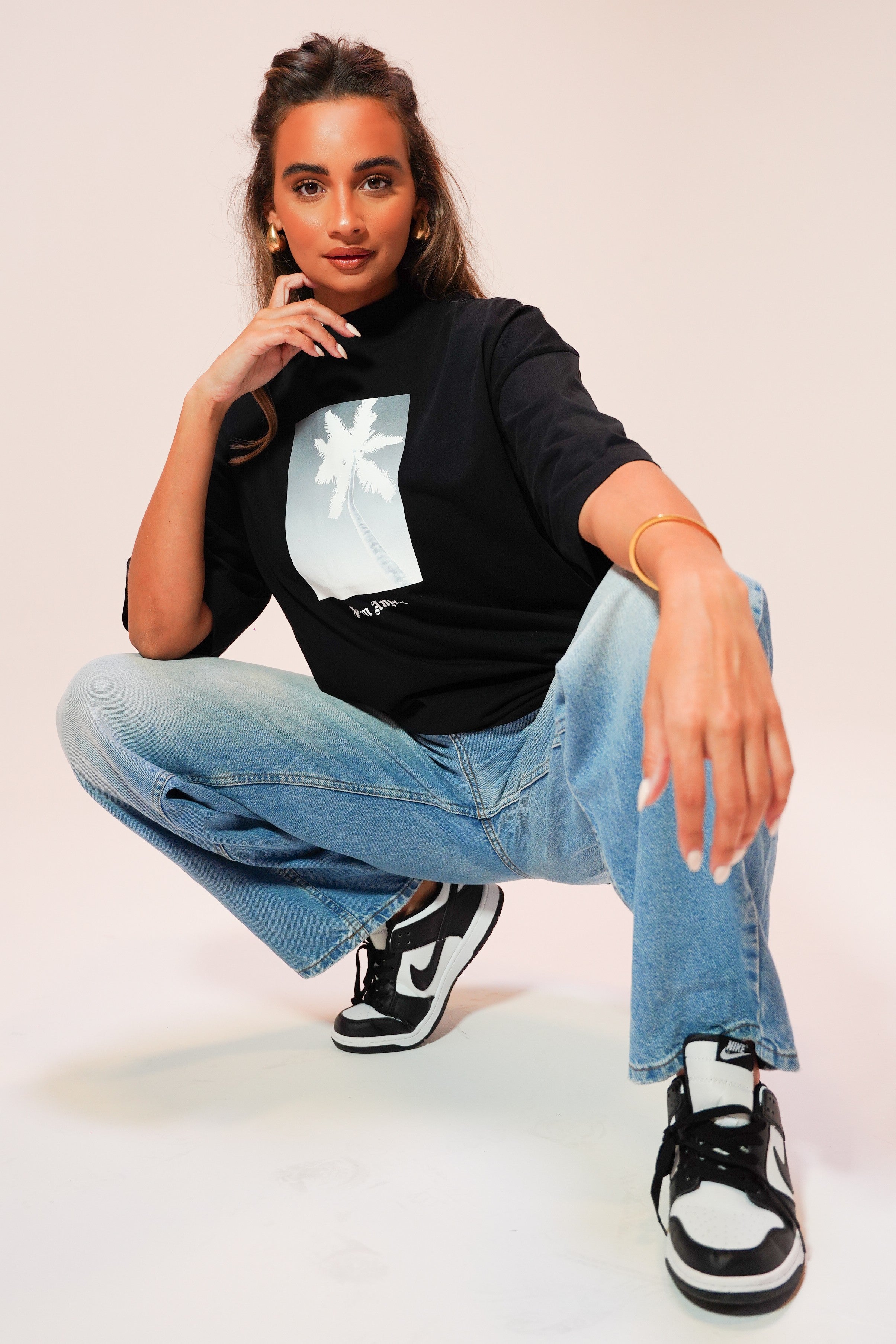 LUXURY HUB PALM ANGELS PALM SOLAR TEE