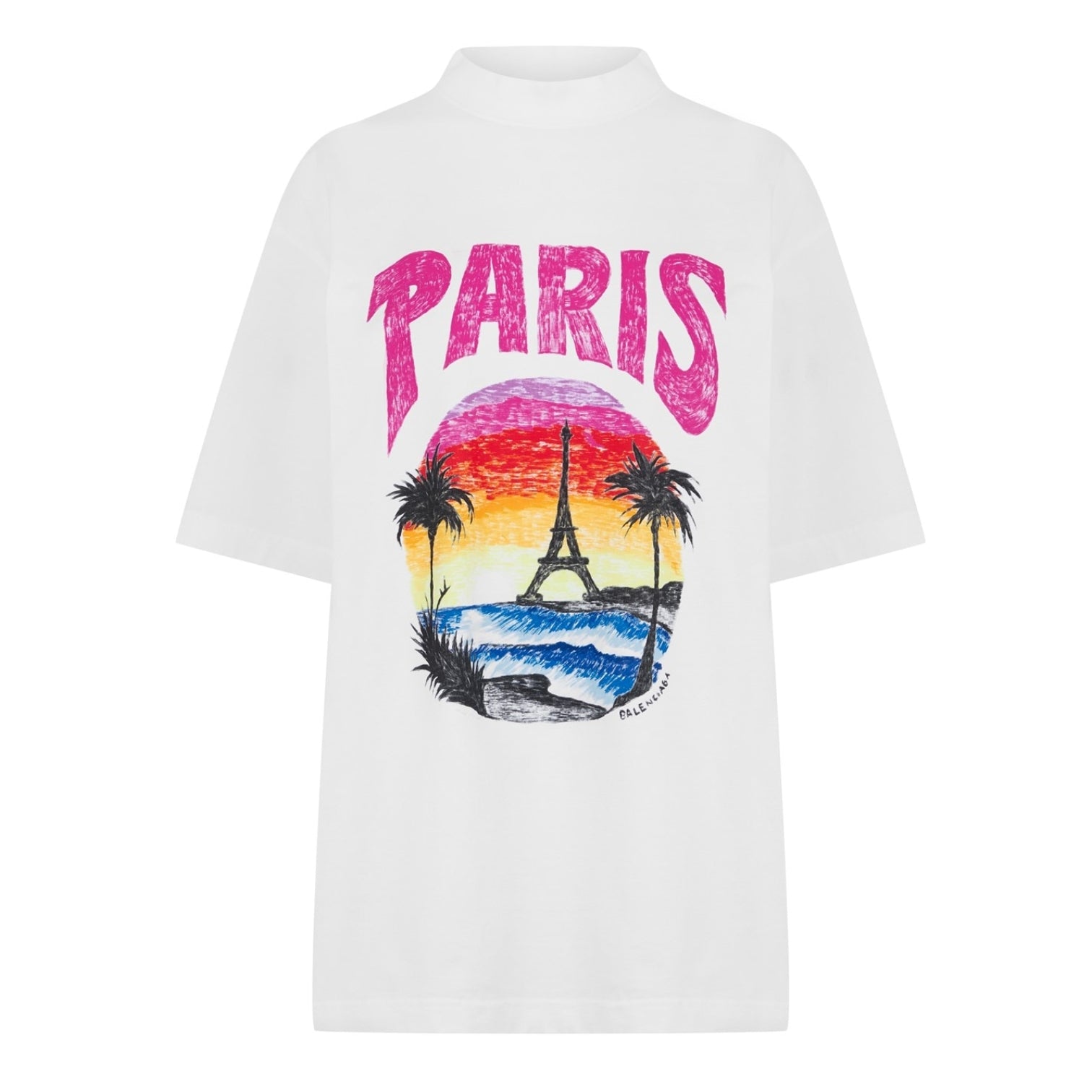 LUXURY HUB BALENCIAGA PARIS TROPICAL MEDIUM FIT TOP