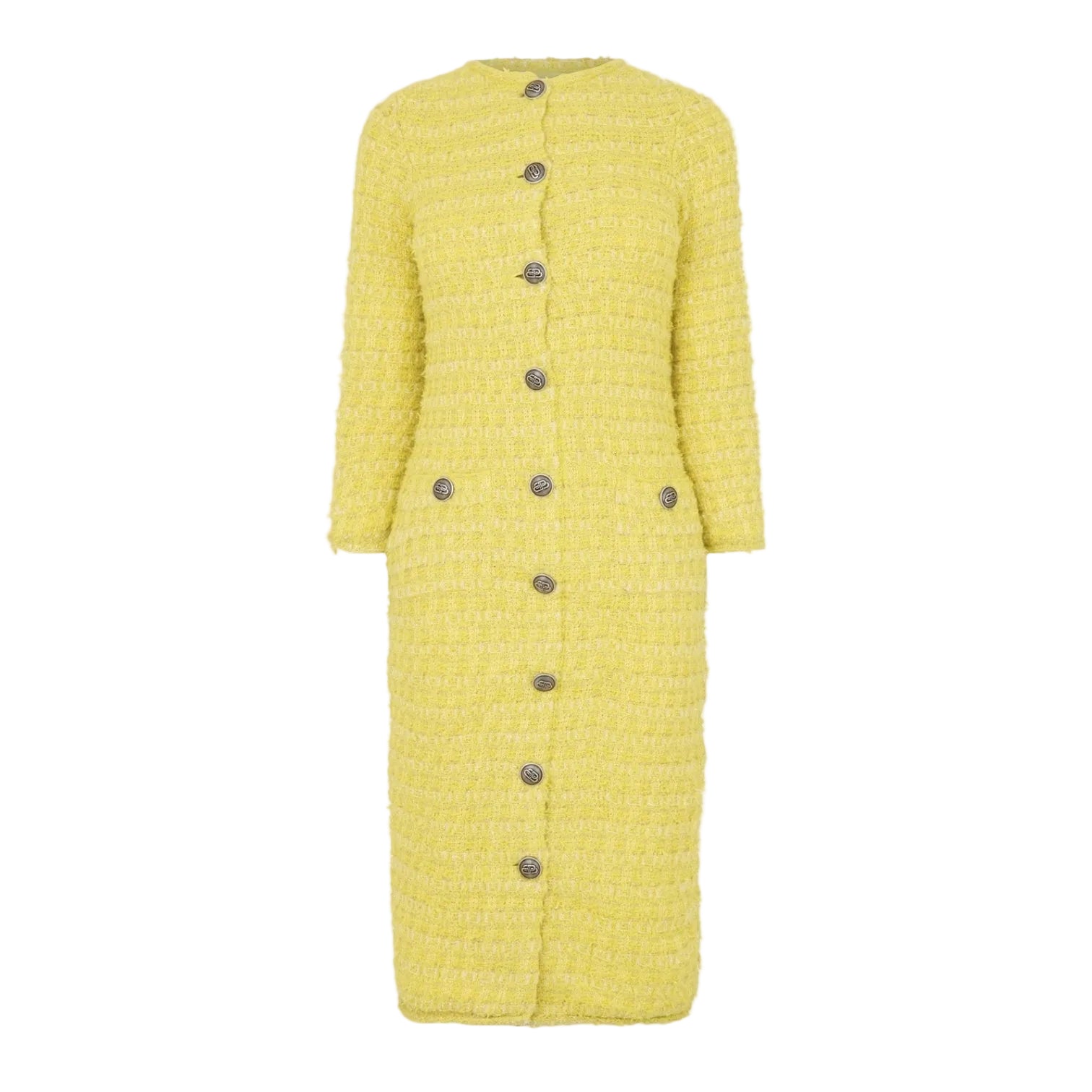 LUXURY HUB BALENCIAGA WOMEN'S CONTOURED STRETCH BODYCON DRESS