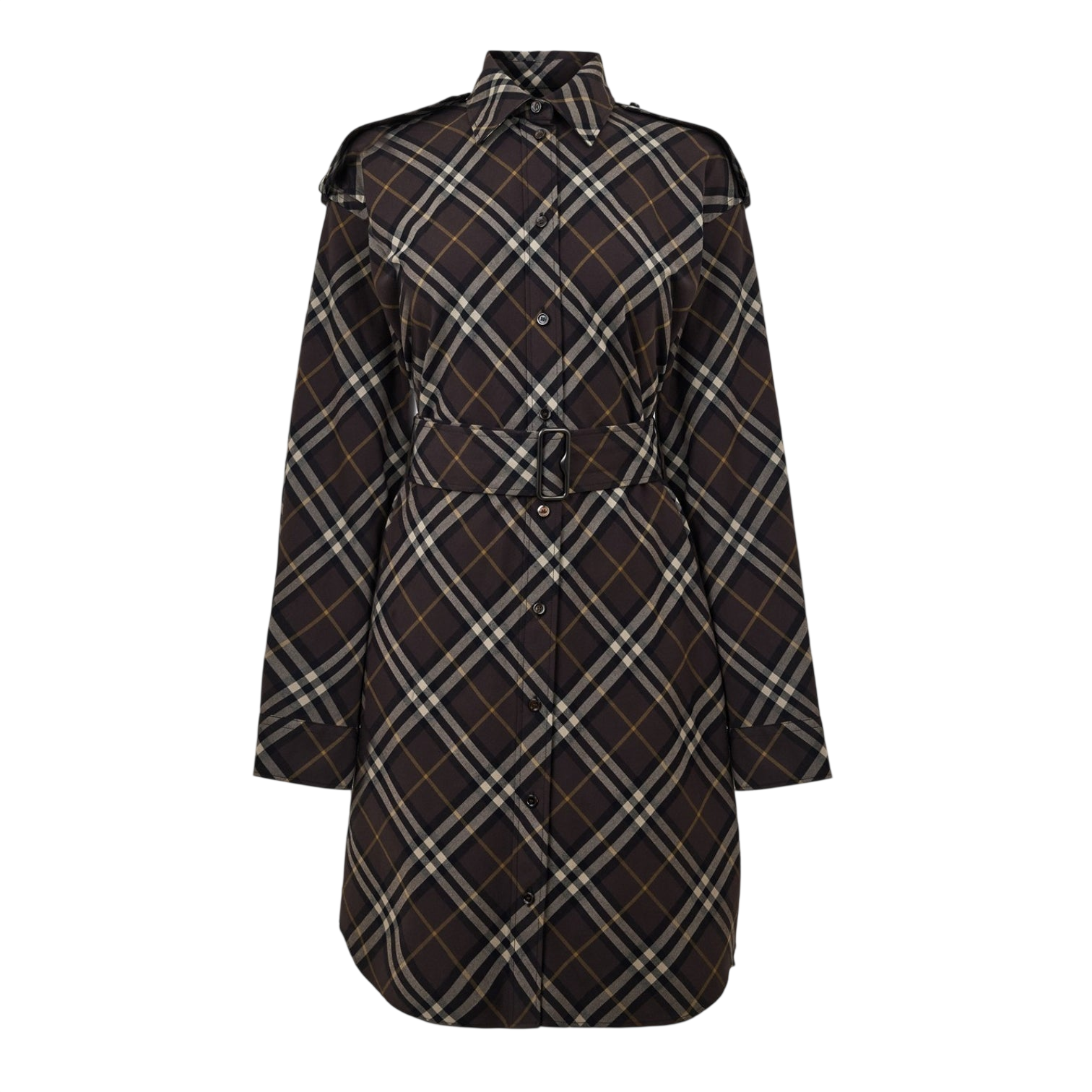 LUXURY HUB BURBERRY WOMEN'S KYRA SHIRT DRESS