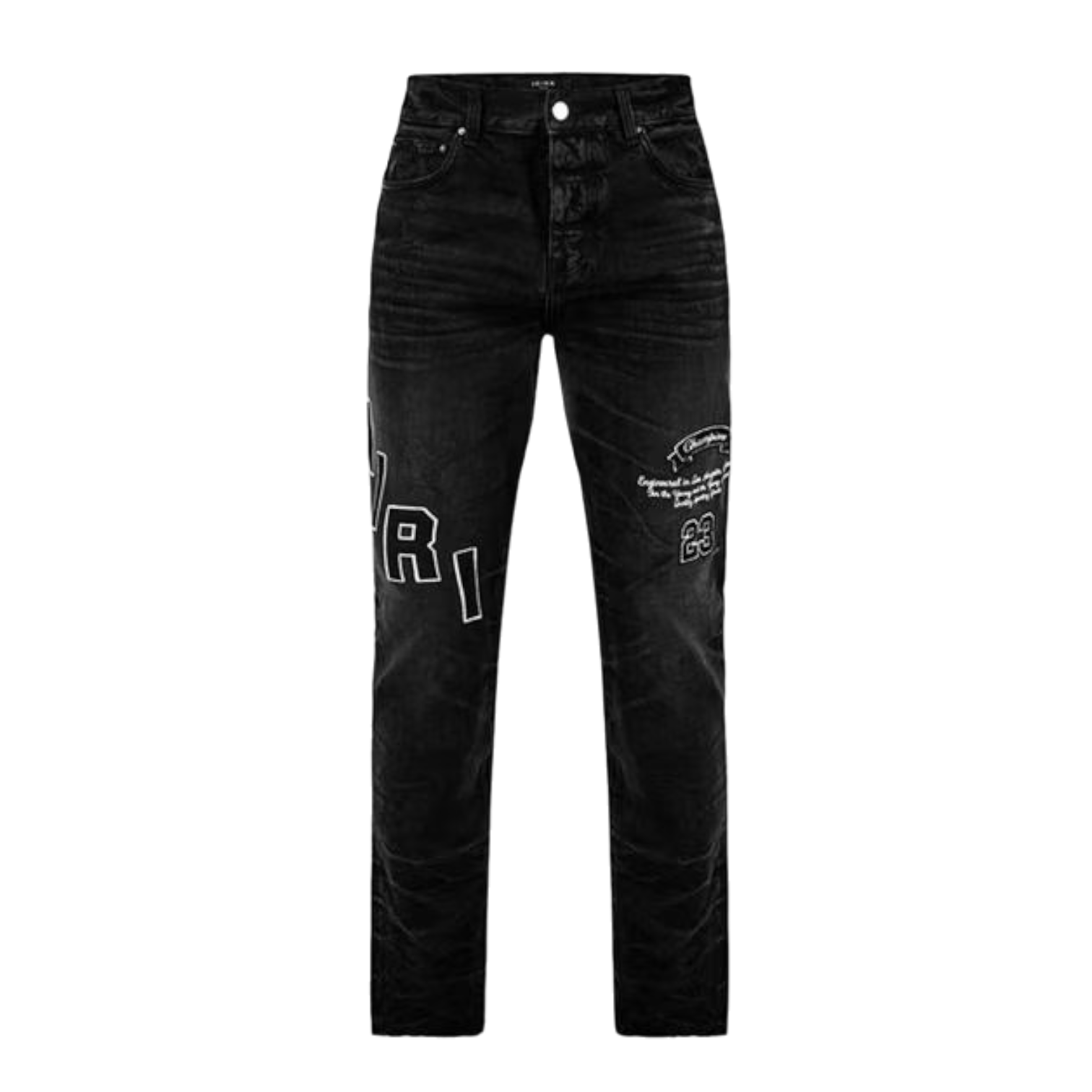 LUXURY HUB AMIRI HOCKEY STRAIGHT JEANS