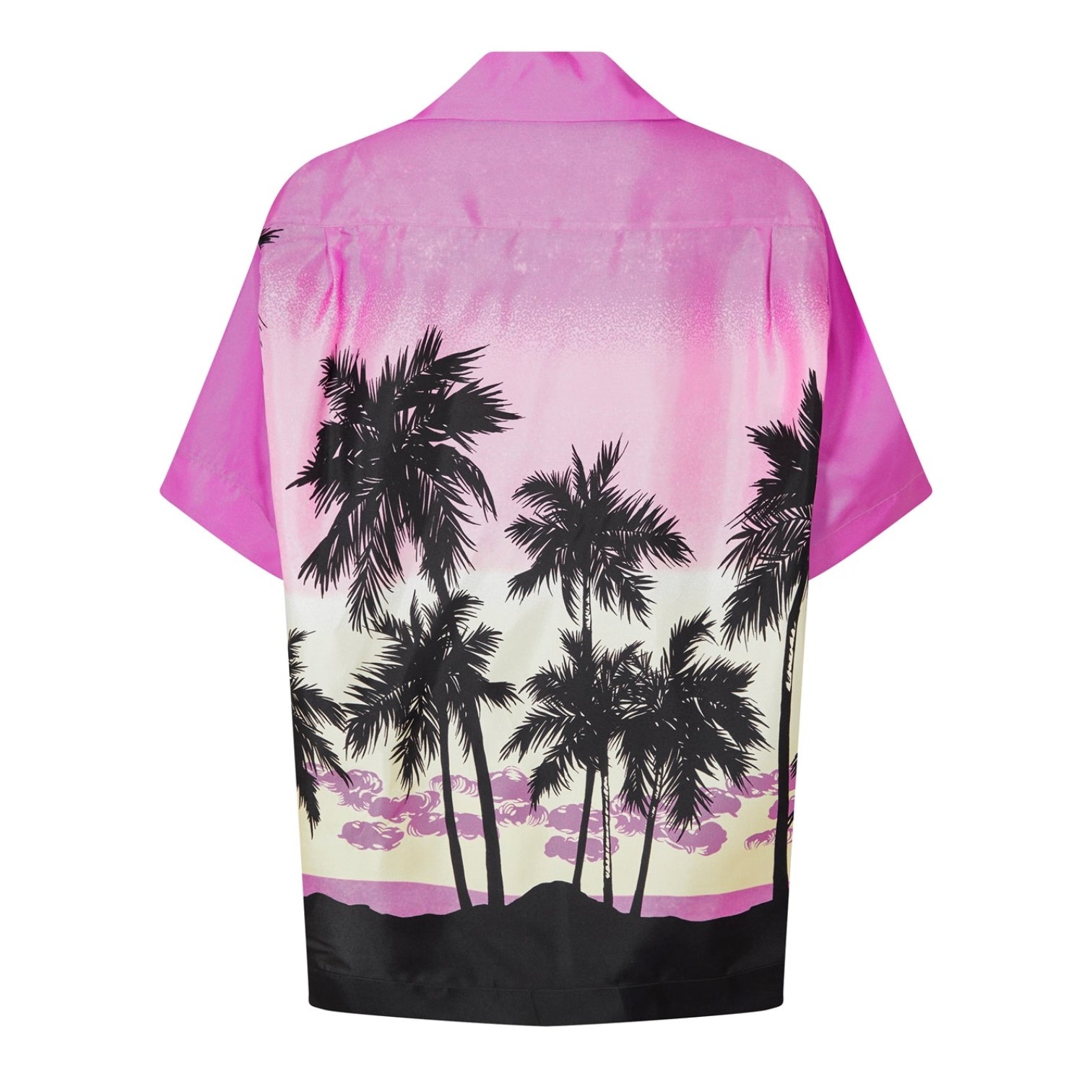 LUXURY HUB PALM ANGELS PALM SUNSET BOWLING SHIRT