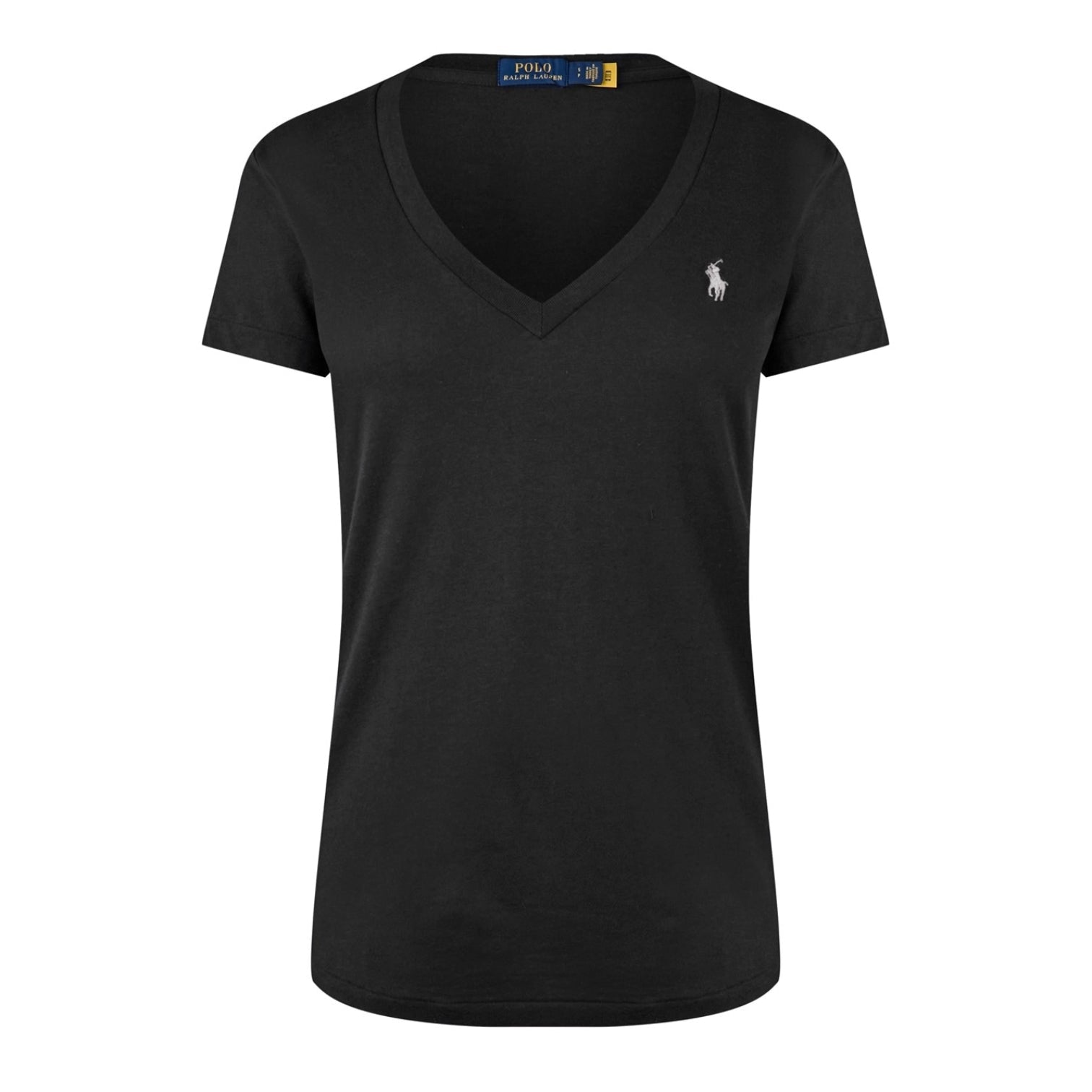 LUXURY HUB POLO RALPH LAUREN JERSEY V-NECK TOP