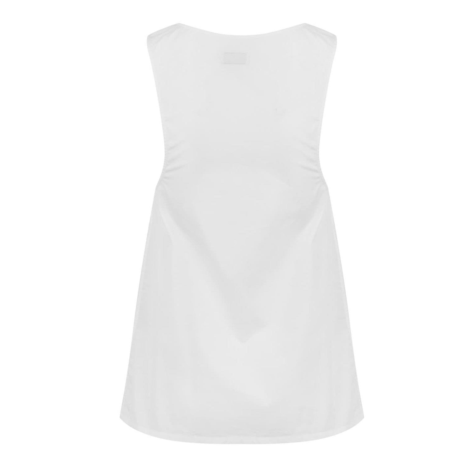 LUXURY HUB SAINT LAURENT HENLEY TANK IN COTTON POPLIN