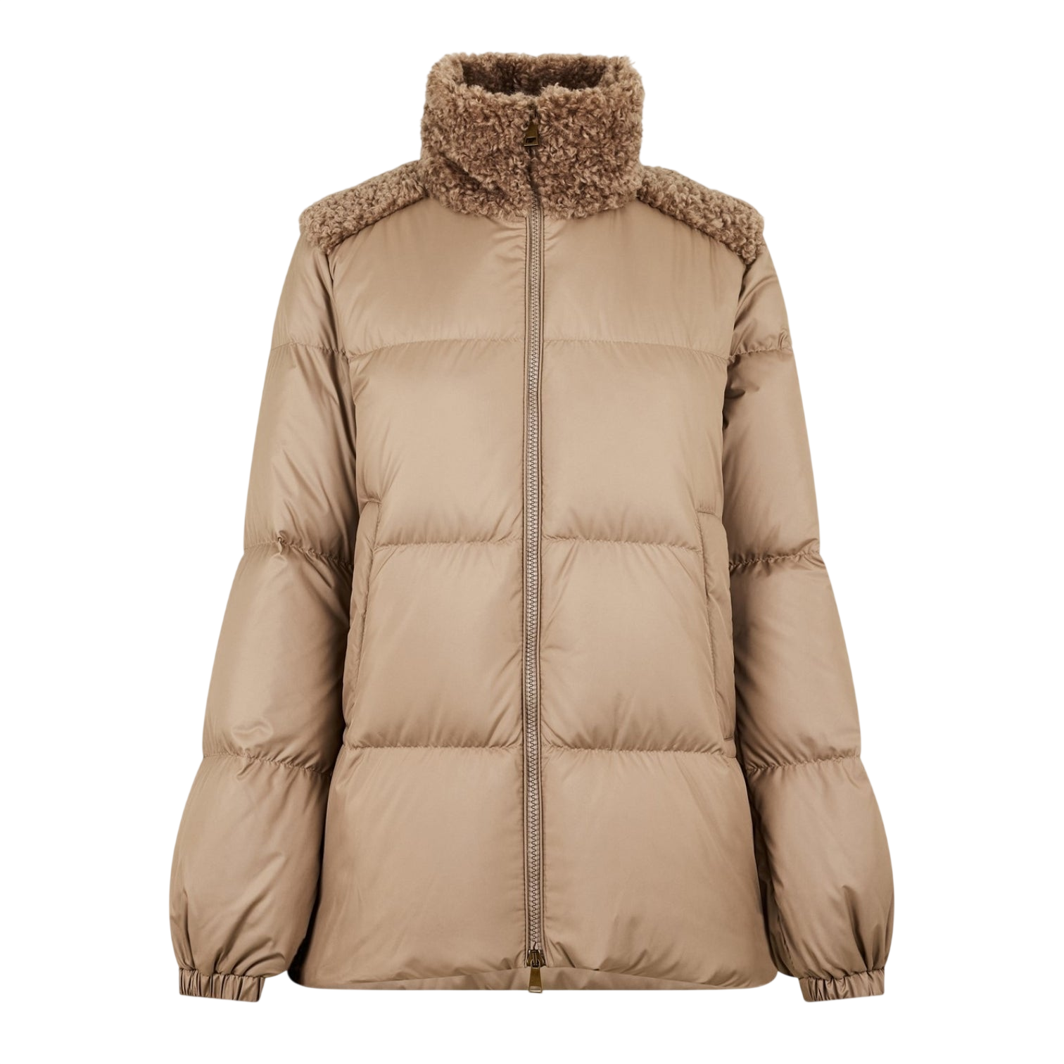 LUXURY HUB MONCLER WOMEN'S ESNAIE QUILTED MEDIUM PUFFER JACKET