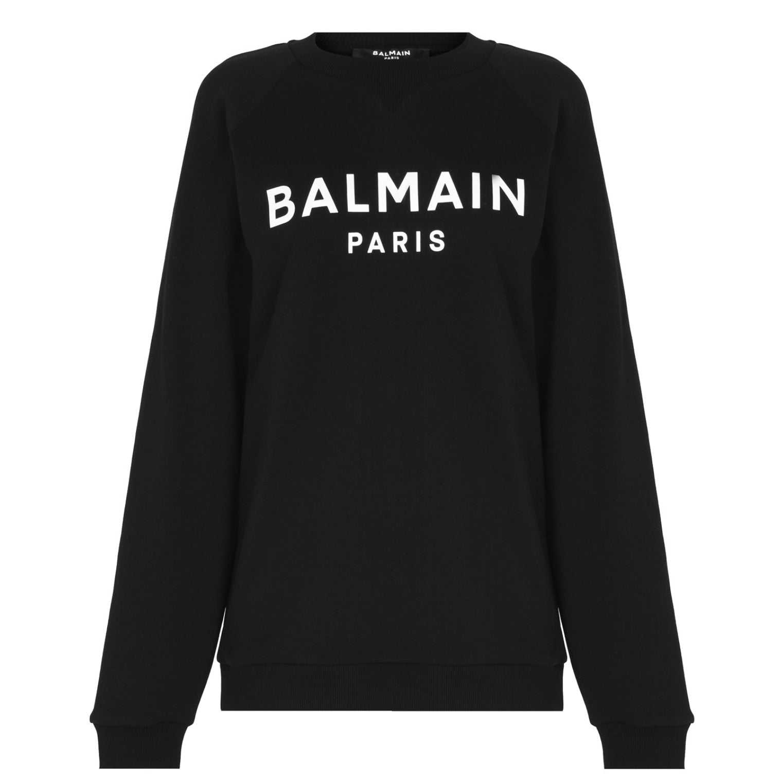 LUXURY HUB BALMAIN PARIS LOGO SWEATSHIRT