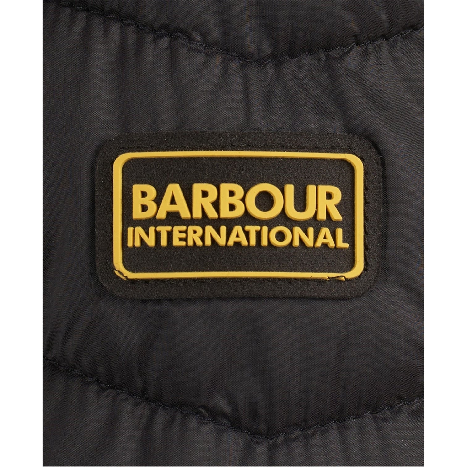 LUXURY HUB BARBOUR INTERNATIONAL GRID QUILT JACKET