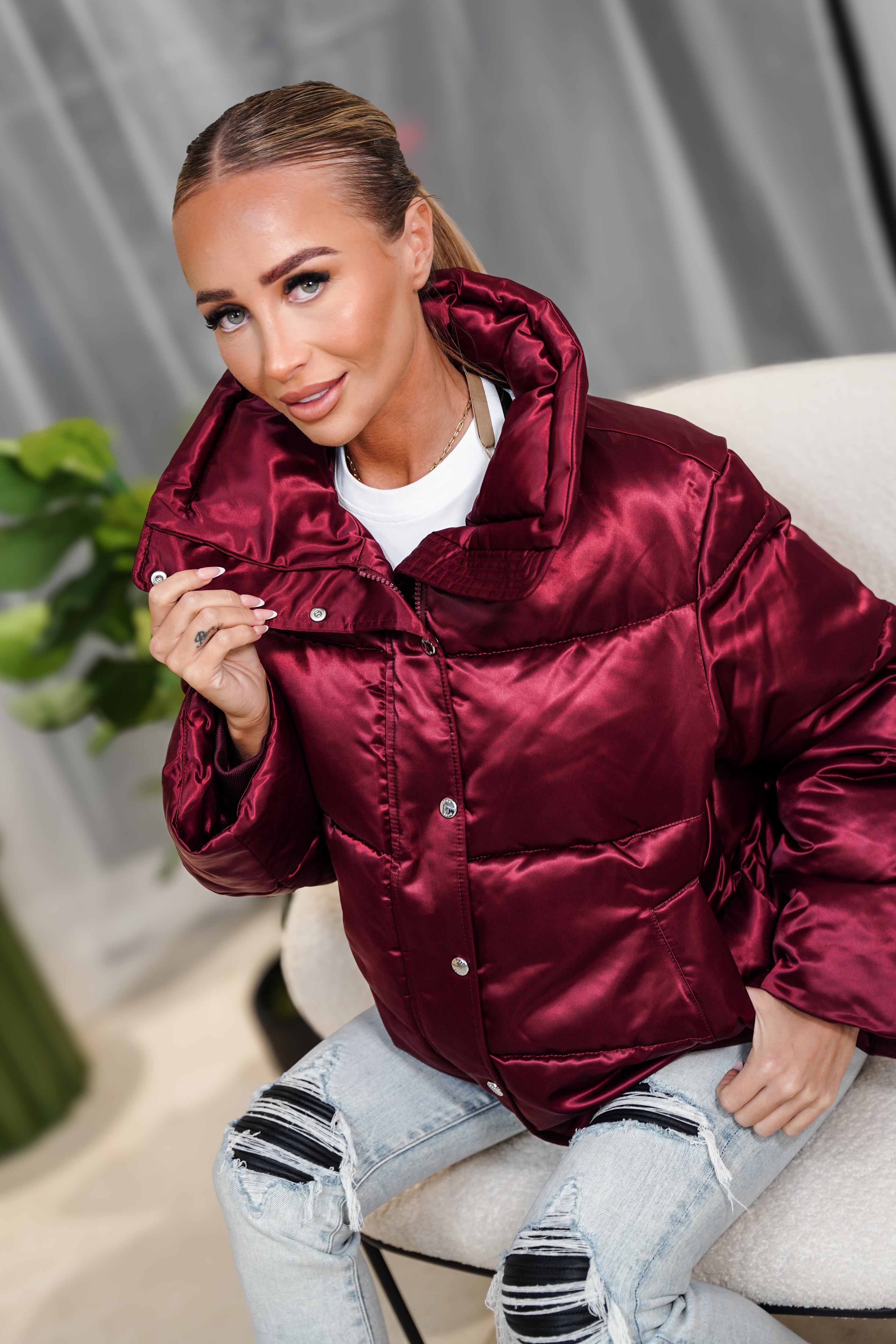 LUXURY HUB BOSS PRIMULE PUFFER JACKET