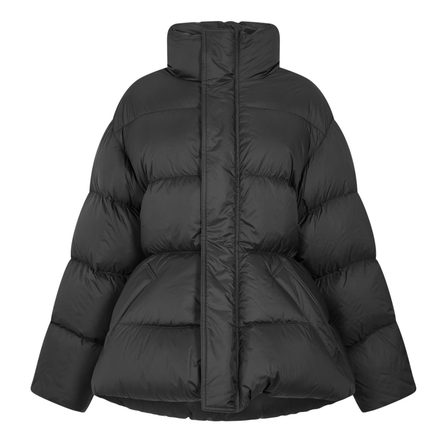 LUXURY HUB BALENCIAGA WOMEN'S BAL HOURGLS SHORT PUFFER JACKET