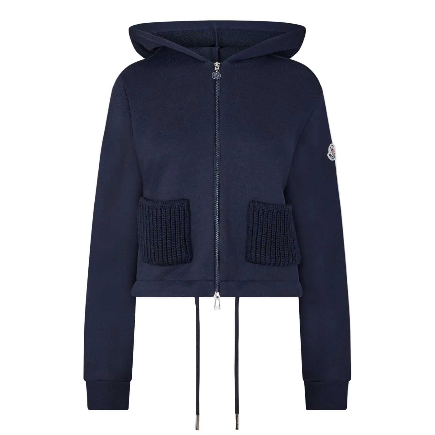 LUXURY HUB MONCLER WOMEN'S ZIP HOODIE