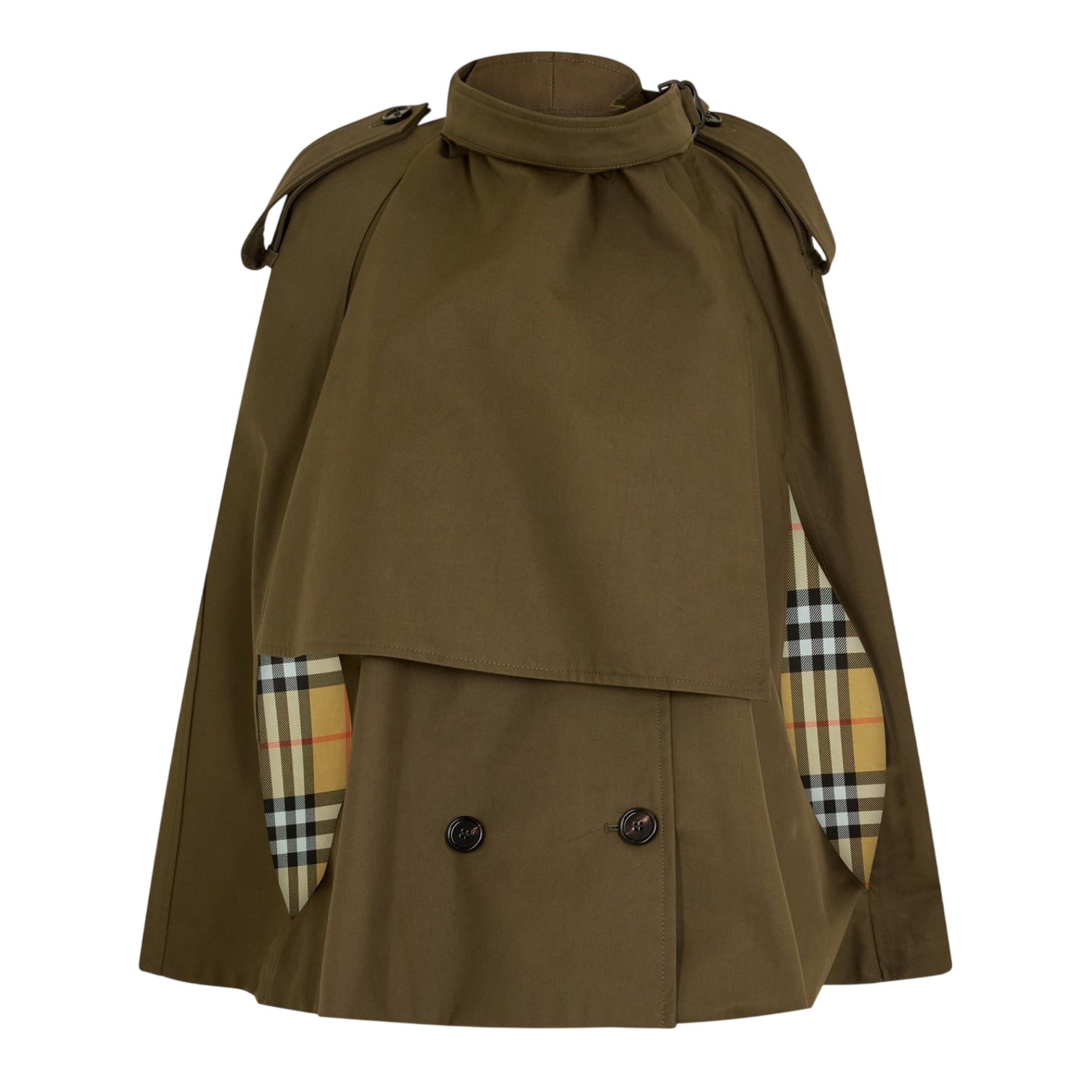 LUXURY HUB BURBERRY WOMEN'S WATER-RESISTANT LIGHTWEIGHT RAIN ANORAK