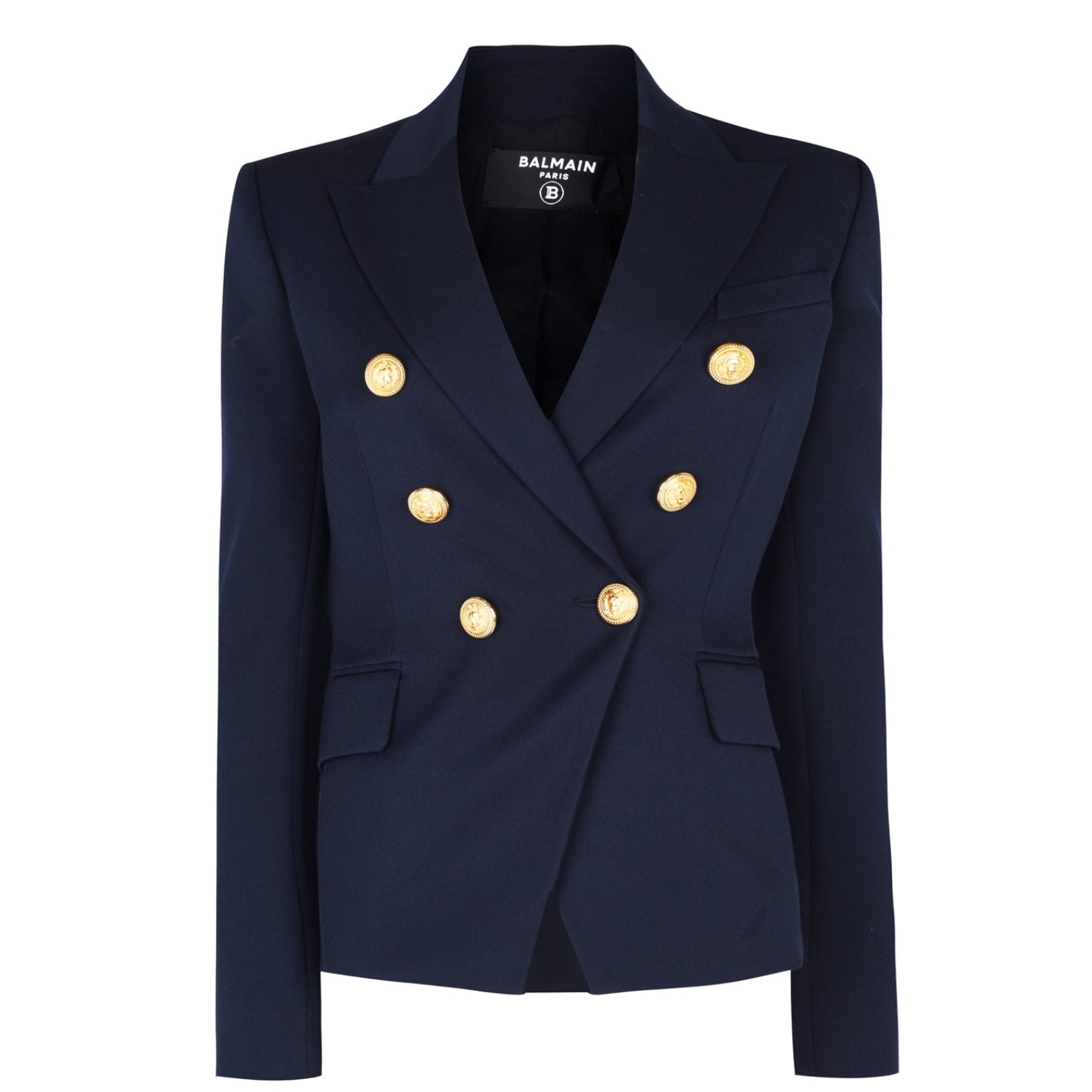 LUXURY HUB BALMAIN DOUBLE BREASTED BLAZER