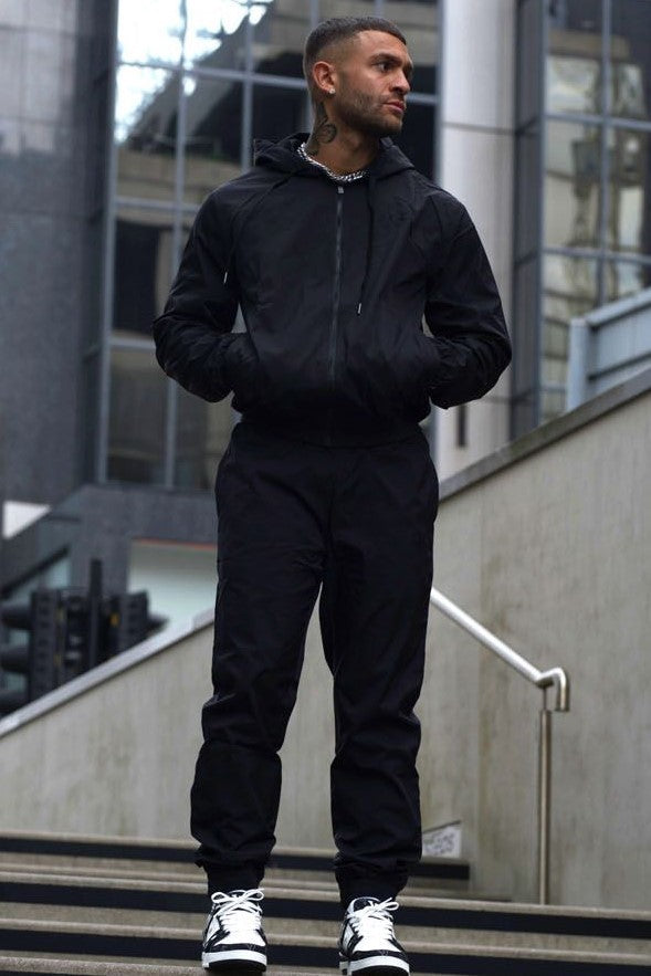 LUXURY HUB ALEXANDER REIGN NYLON HOODIE