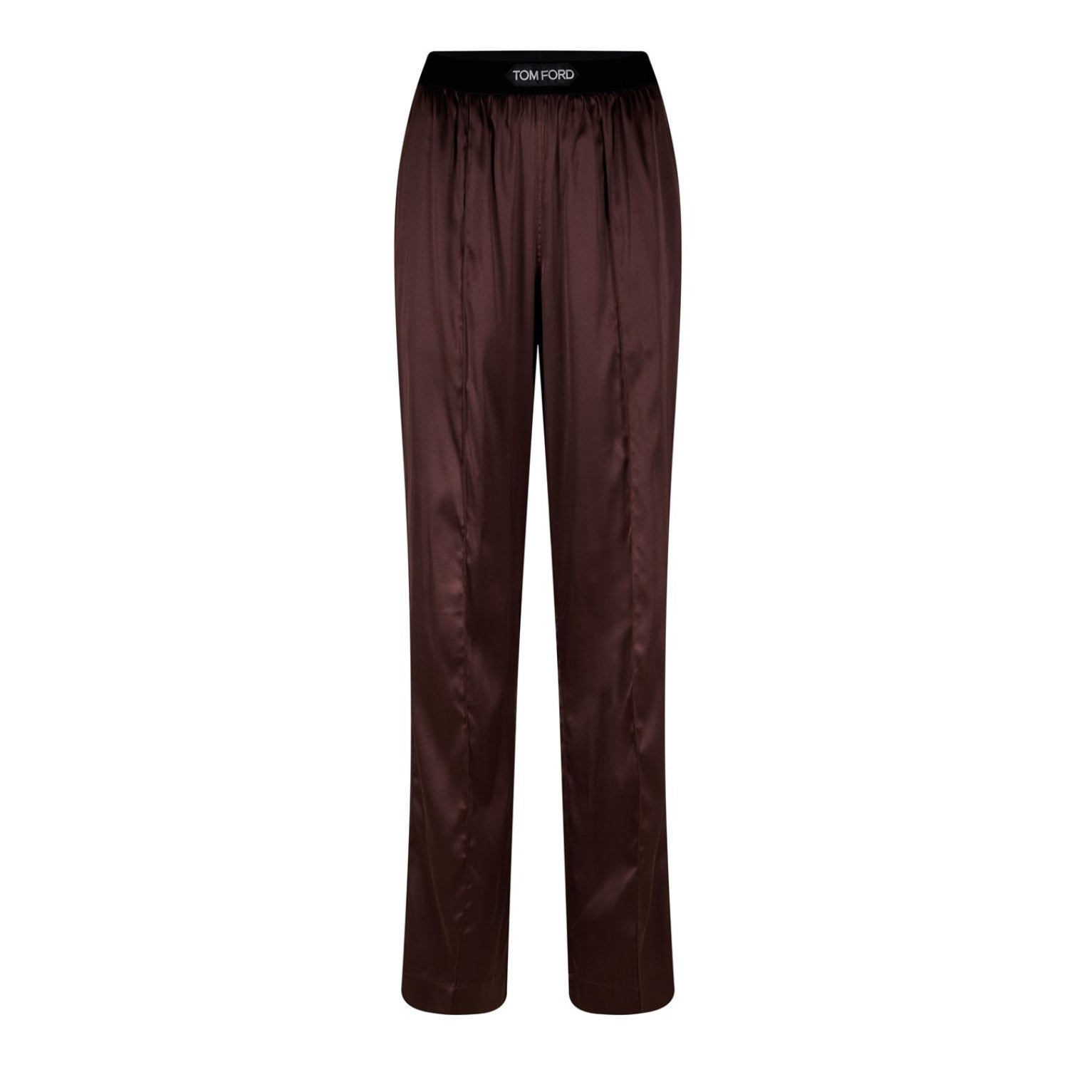 LUXURY HUB TOM FORD STRETCH SILK SATIN PJ PANTS
