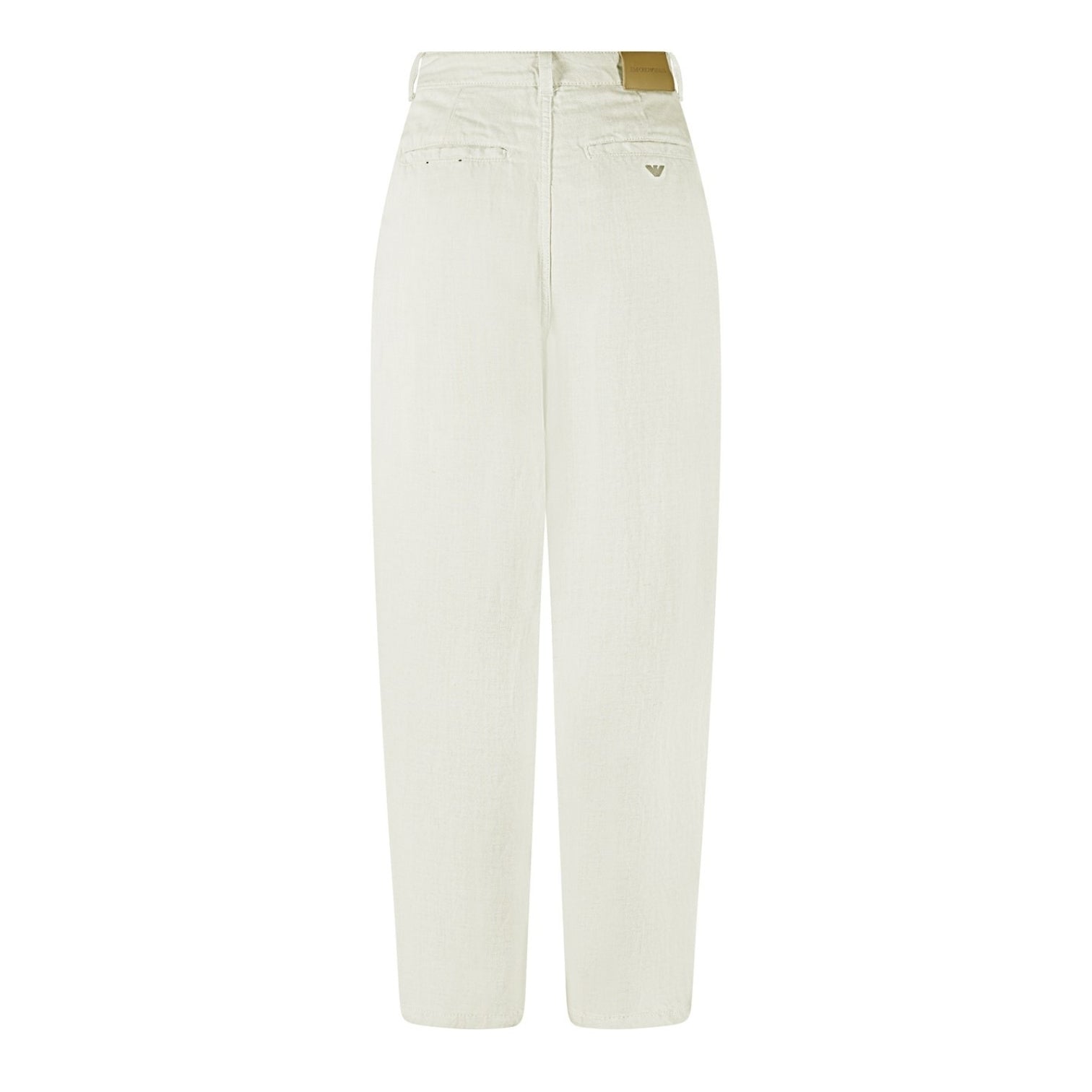 LUXURY HUB EMPORIO ARMANI LIN CRT TROUSER