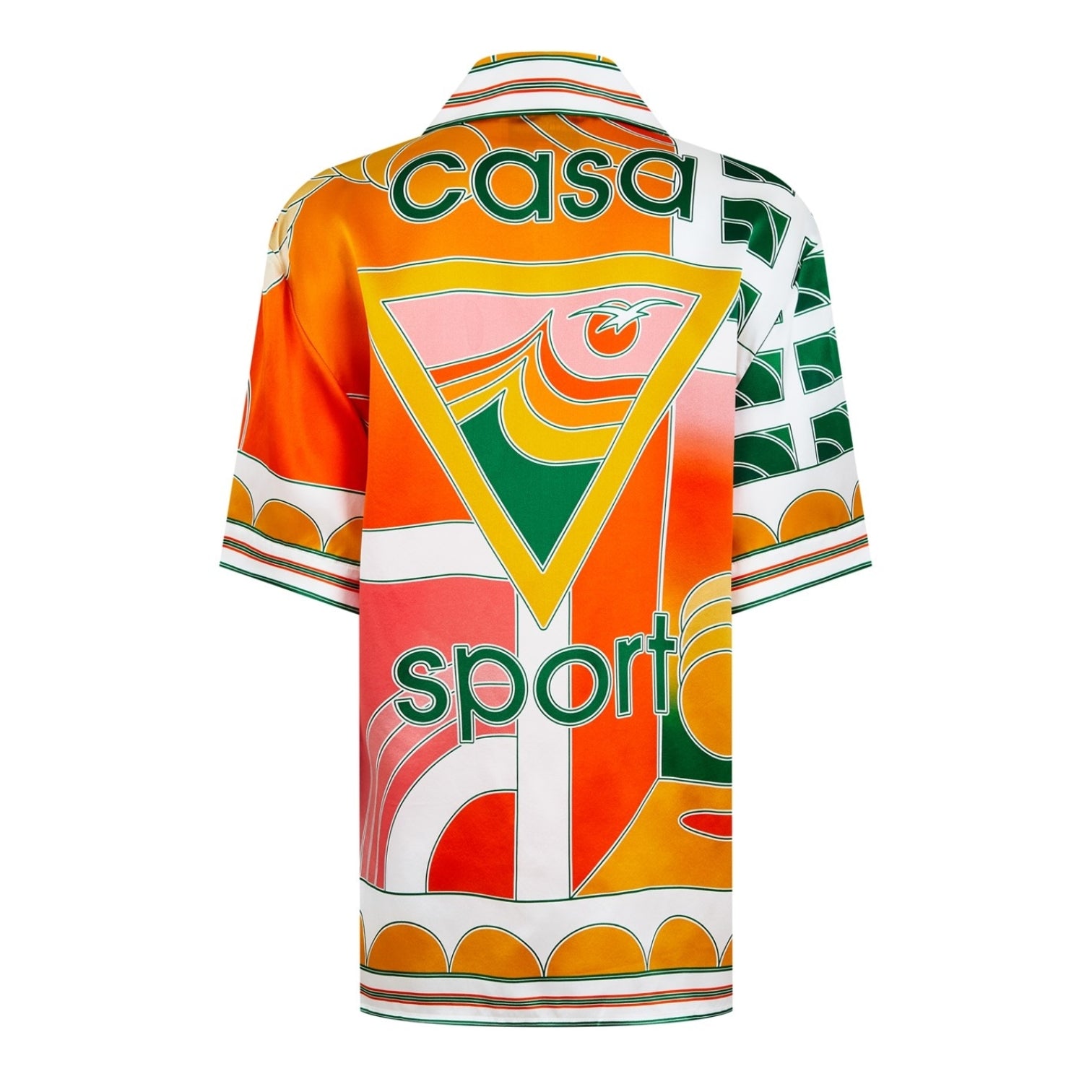 LUXURY HUB CASABLANCA SUMMER COURT CUBAN SHORT SLEEVE SHIRT