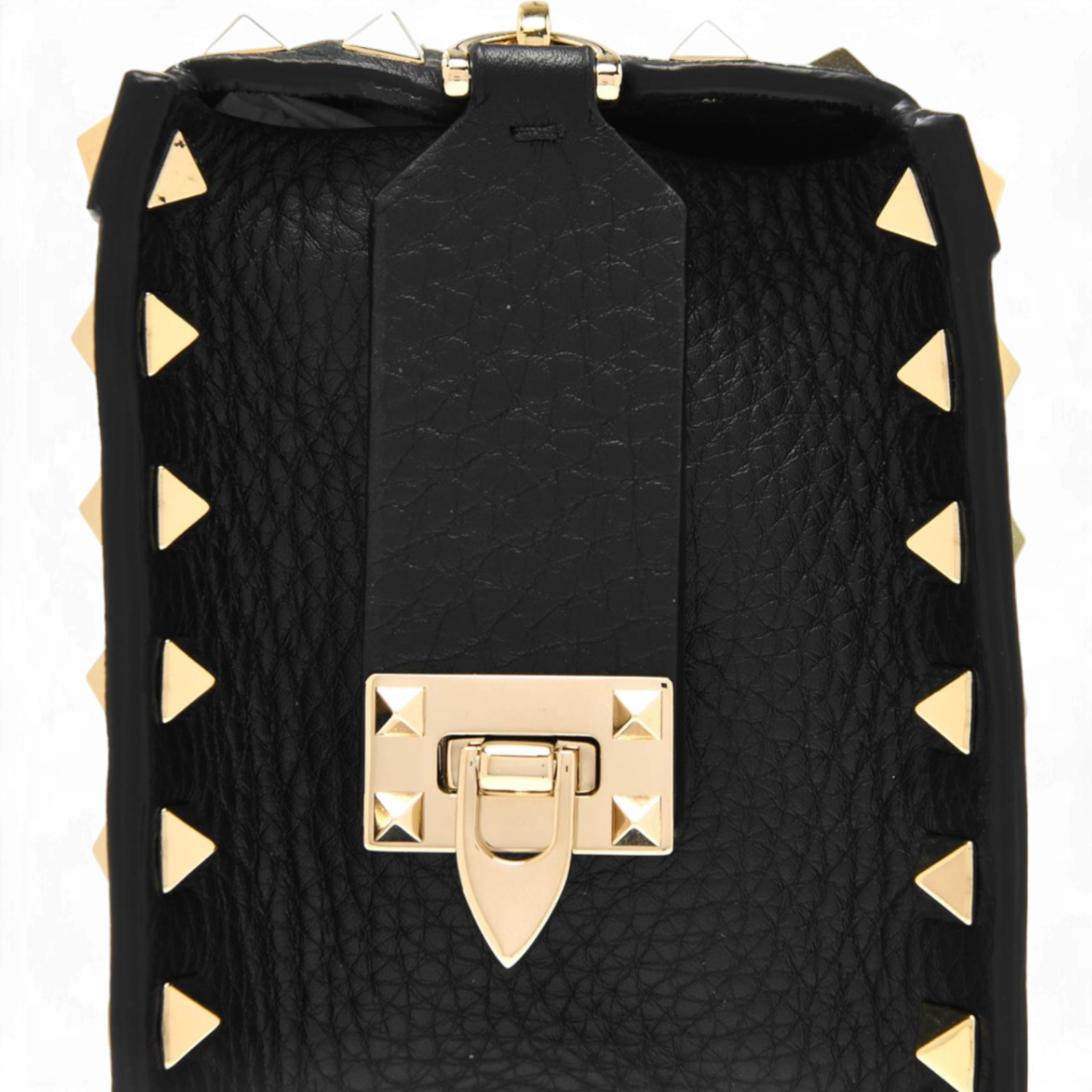 LUXURY HUB VALENTINO GARAVANI ROCKSTUD SMALL CLUTCH BAG