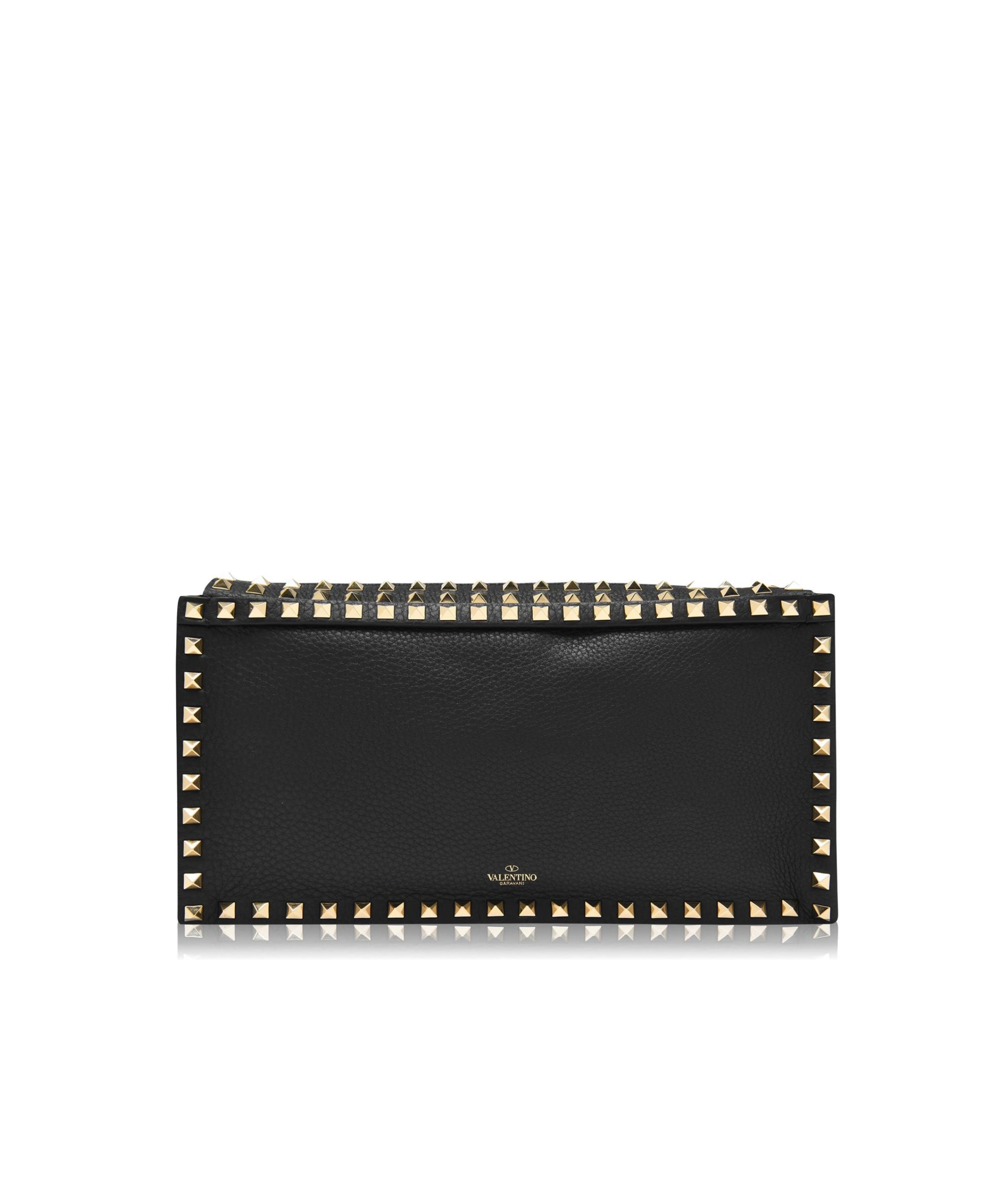 LUXURY HUB VALENTINO GARAVANI ROCKSTUD SMALL CLUTCH BAG