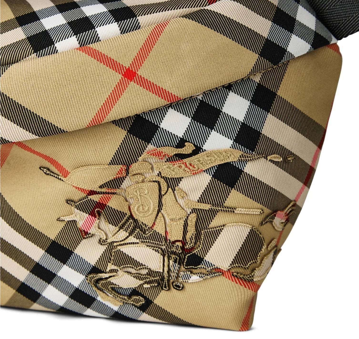 LUXURY HUB BURBERRY CHECK BUM BAG