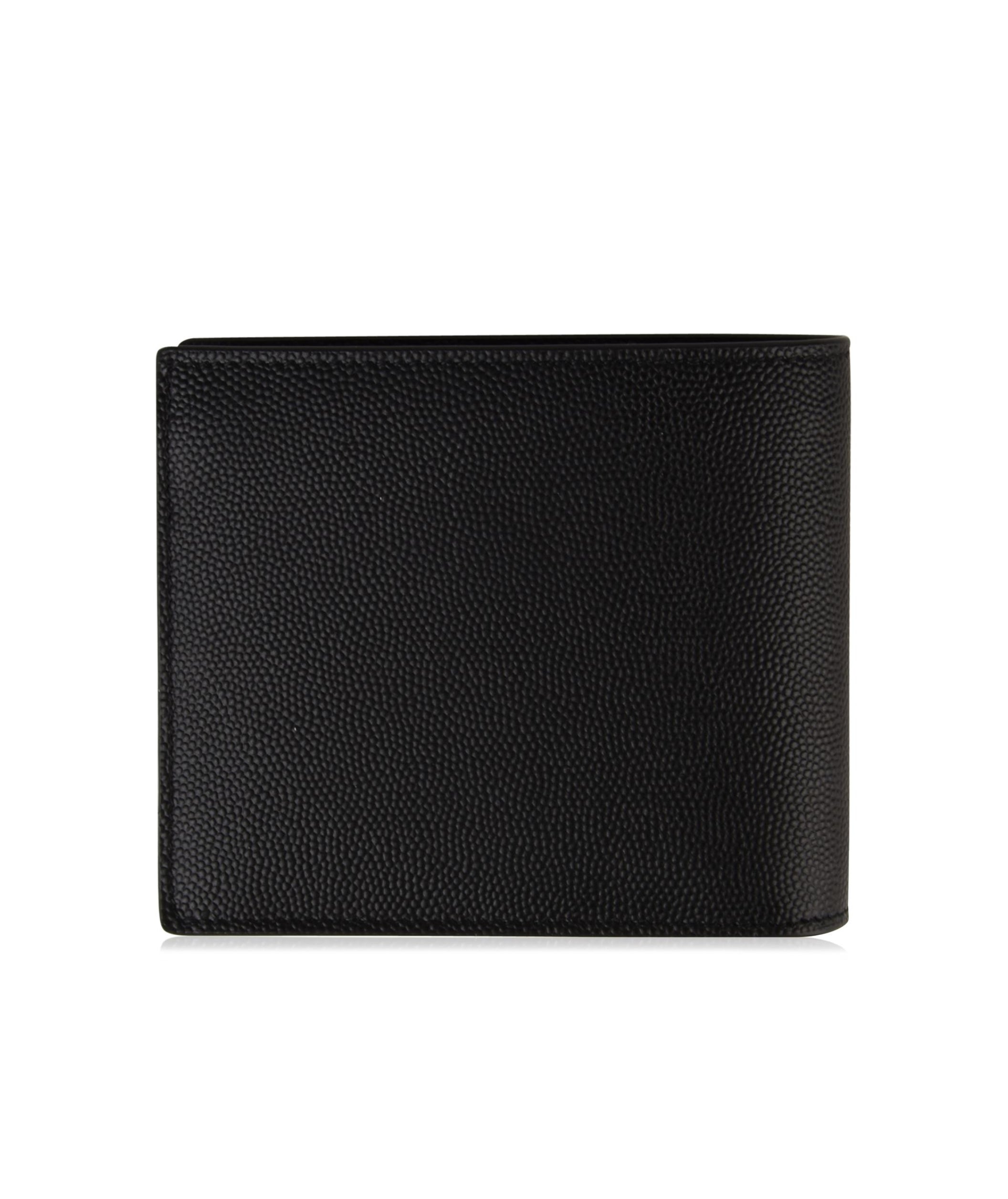 LUXURY HUB SAINT LAURENT EAST/WEST GRAINED LEATHER WALLET