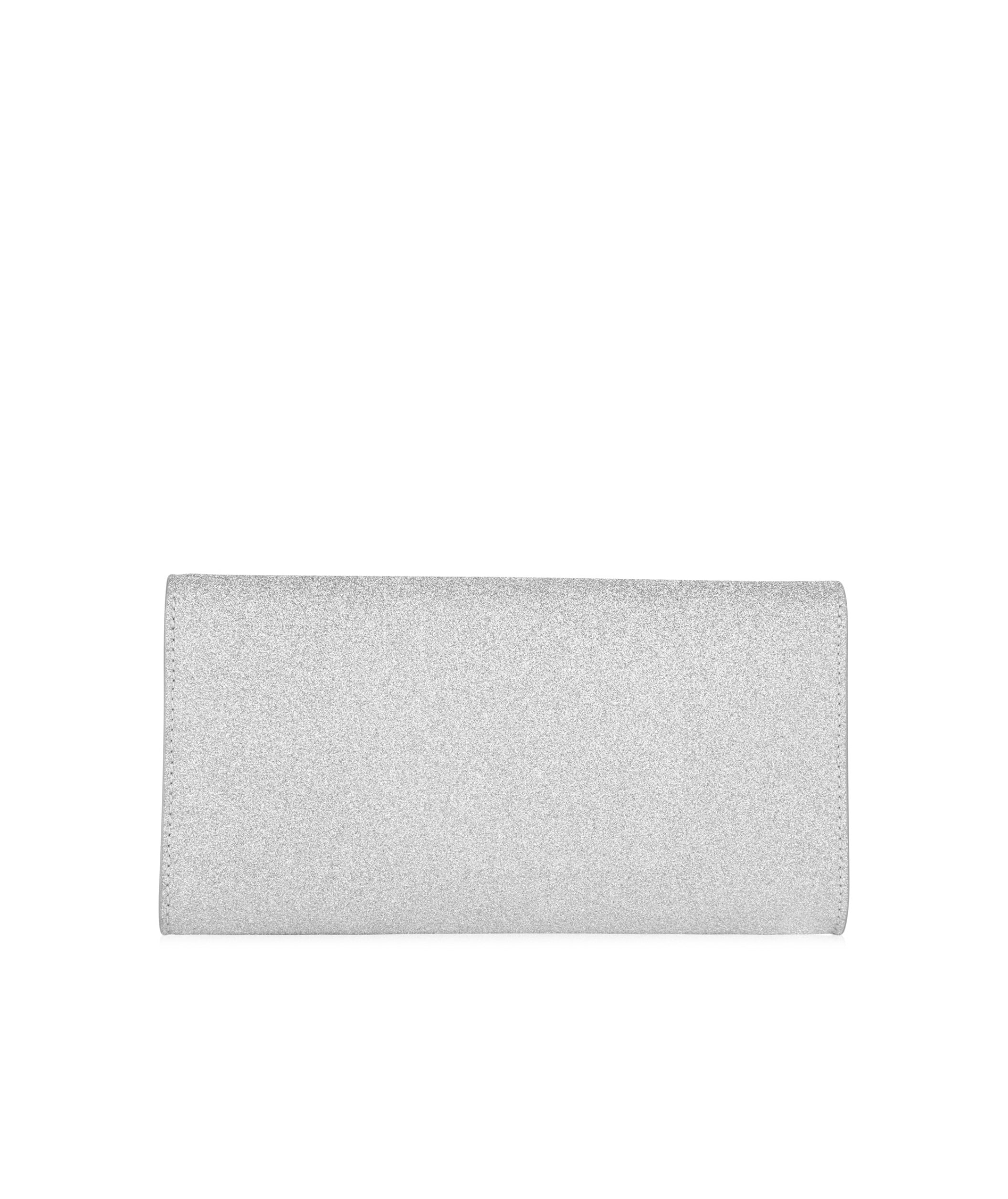 LUXURY HUB JIMMY CHOO EMMIE GLITTER CLUTCH BAG