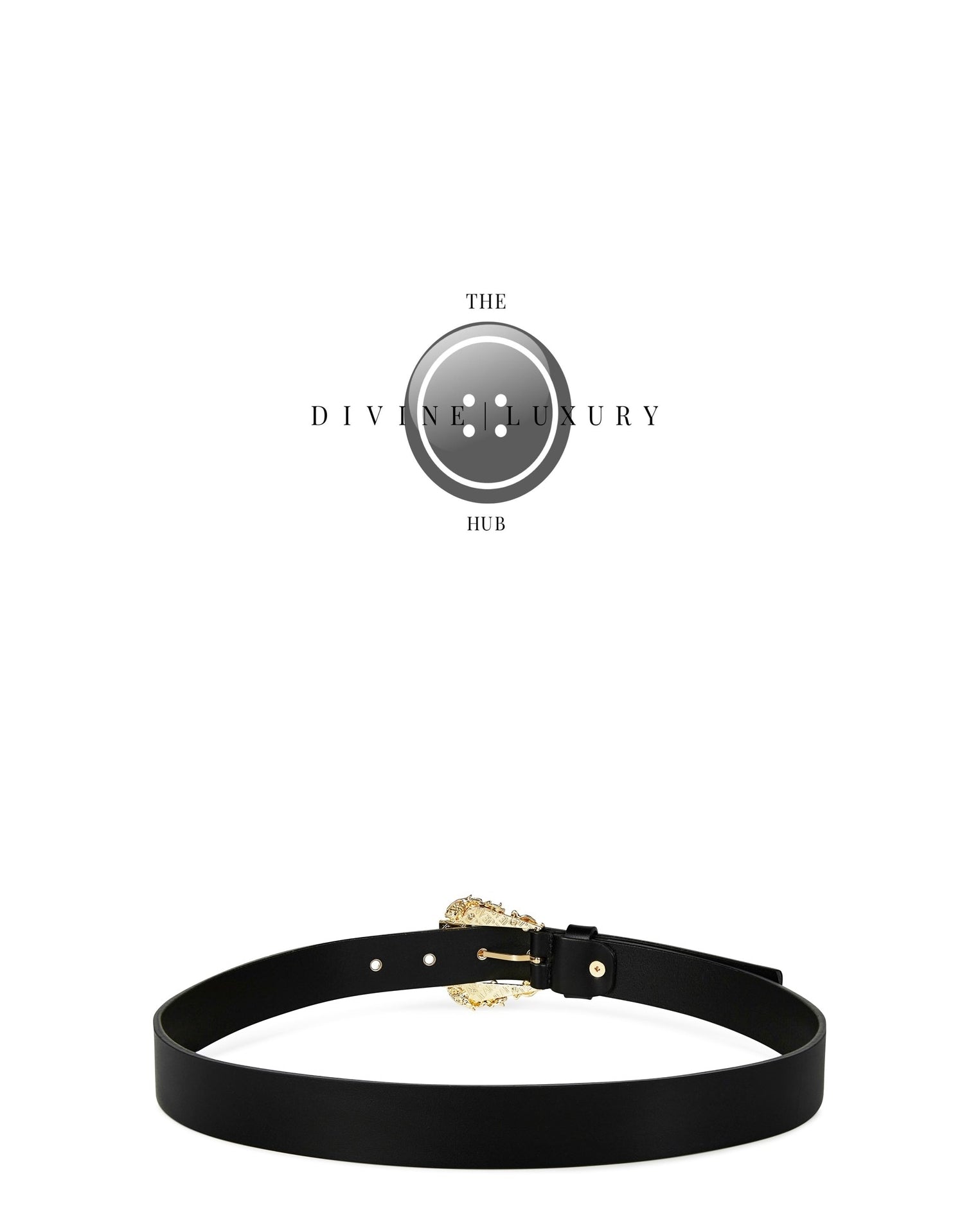 LUXURY HUB VERSACE JEANS COUTURE VJC LOGO BELT