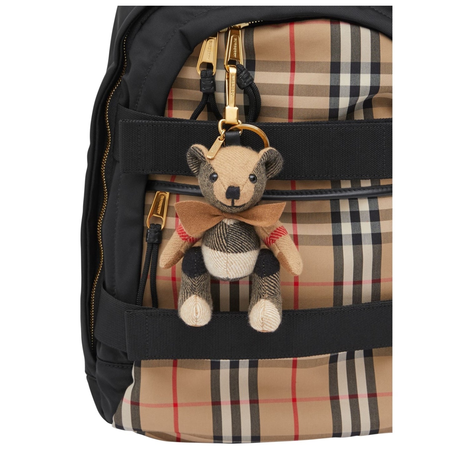 LUXURY HUB BURBERRY THOMAS BEAR KEYRING