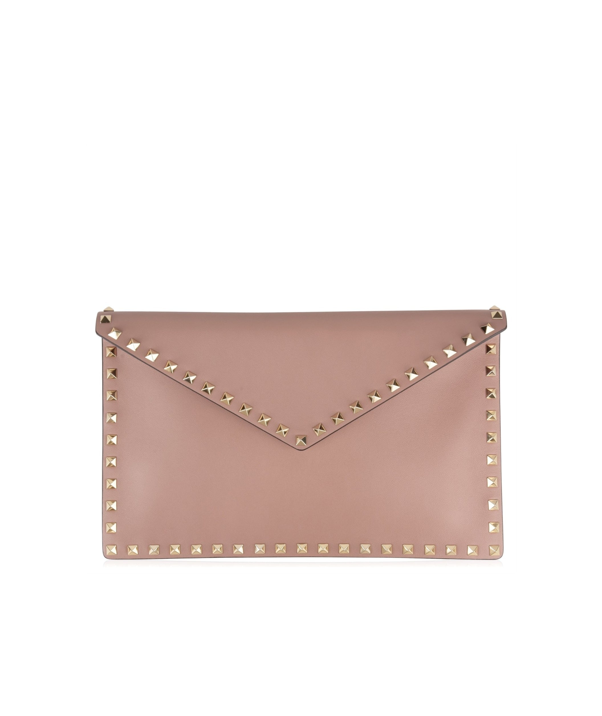 LUXURY HUB VALENTINO GARAVANI ROCKSTUD ENVELOPE POUCH