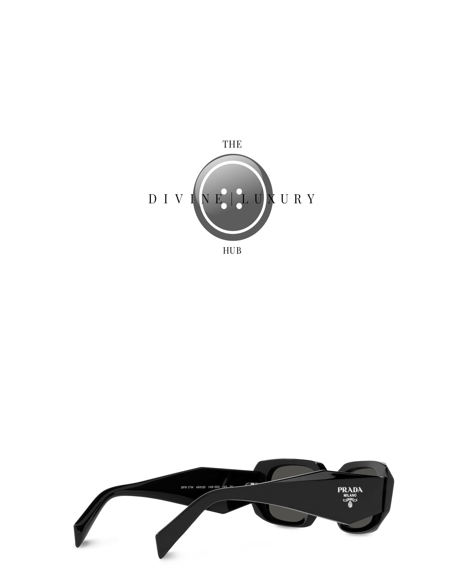 LUXURY HUB PRADA RECTANGULAR SUNGLASSES WOMENS