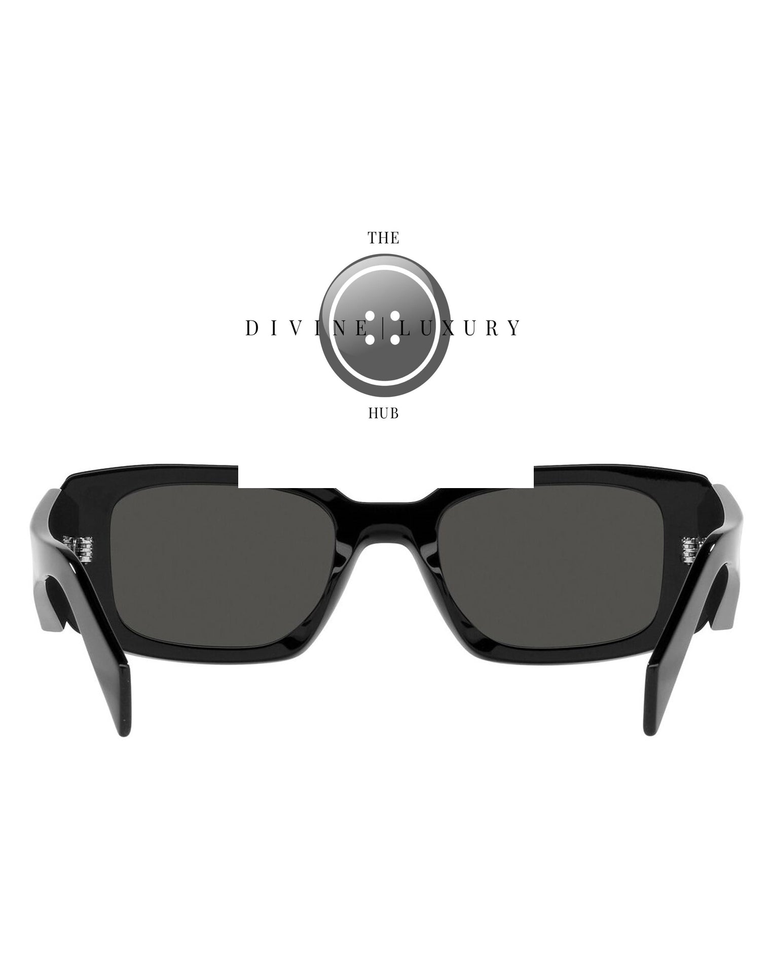 LUXURY HUB PRADA RECTANGULAR SUNGLASSES WOMENS
