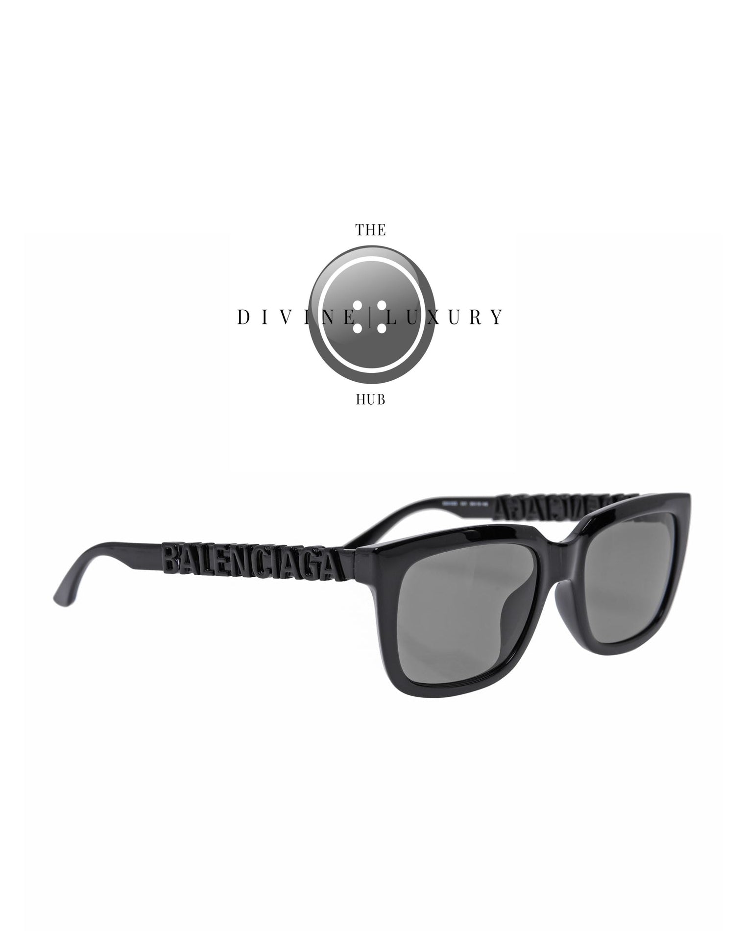 LUXURY HUB BLACK BALENCIAGA SUNGLASSES