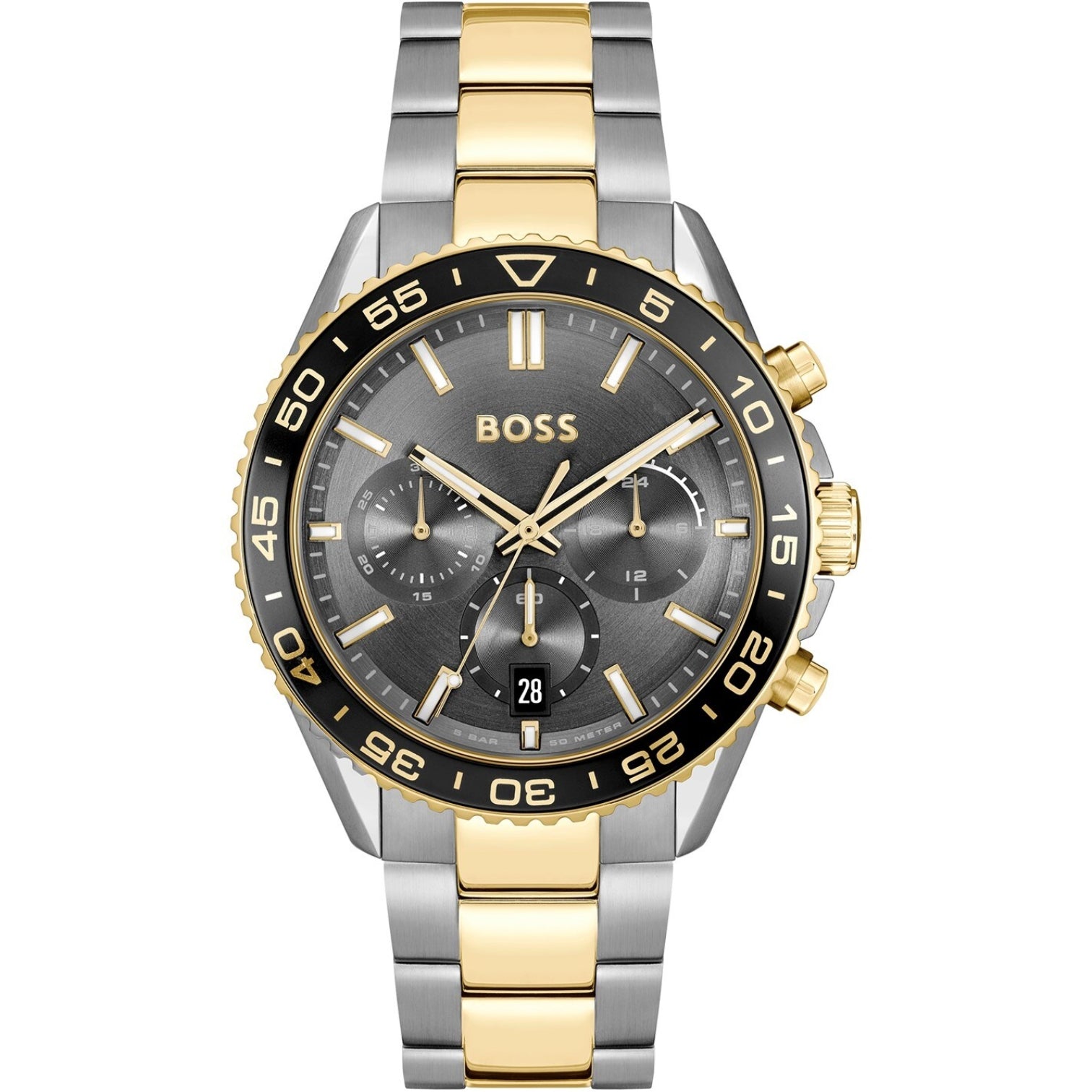 LUXURY HUB BOSS GENTS BOSS RUNNER CHRONOGRAPH WATCH