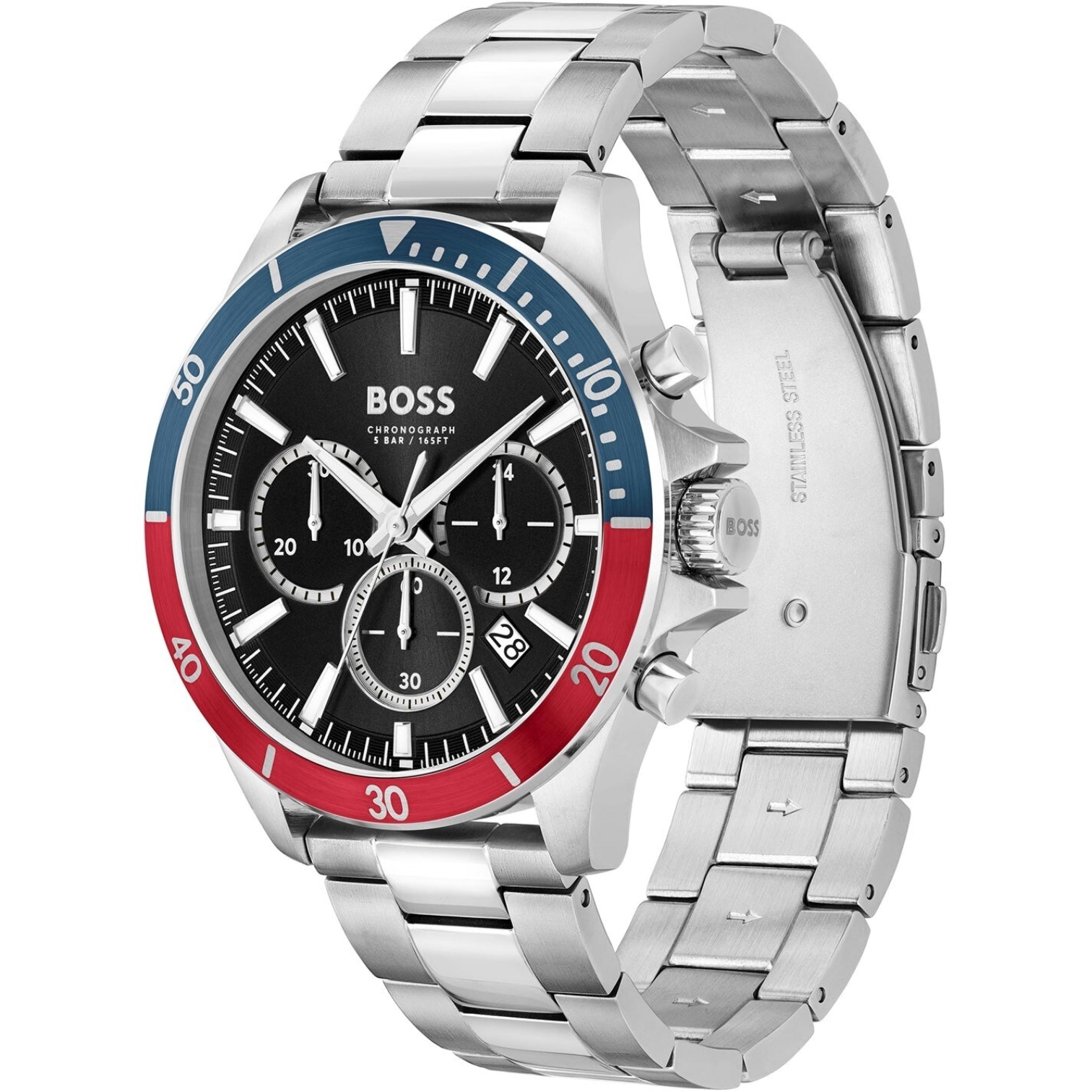LUXURY HUB BOSS GENTS BOSS TROPER WATCH