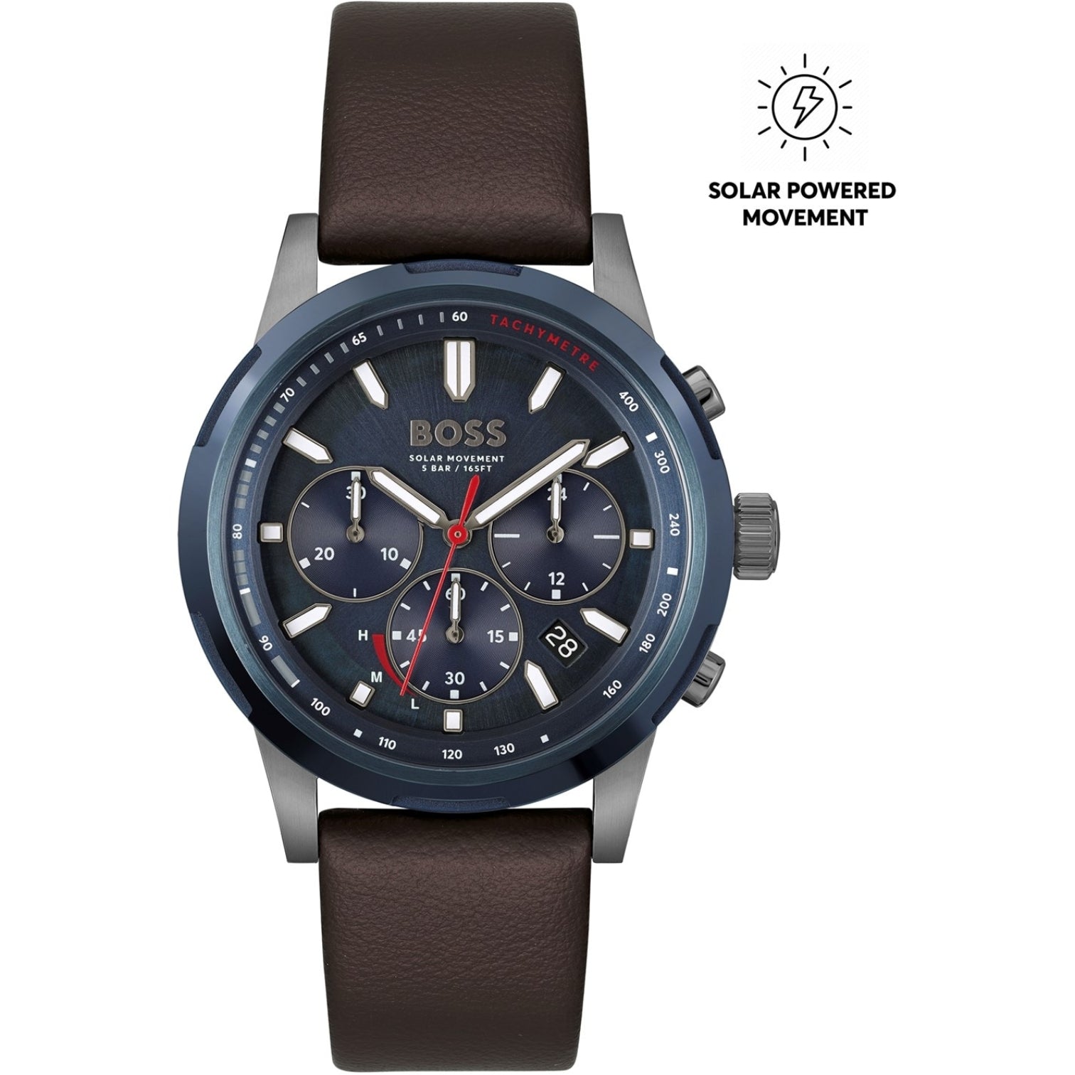 LUXURY HUB BOSS GENTS BOSS SOLGRADE RECYCLED WATCH