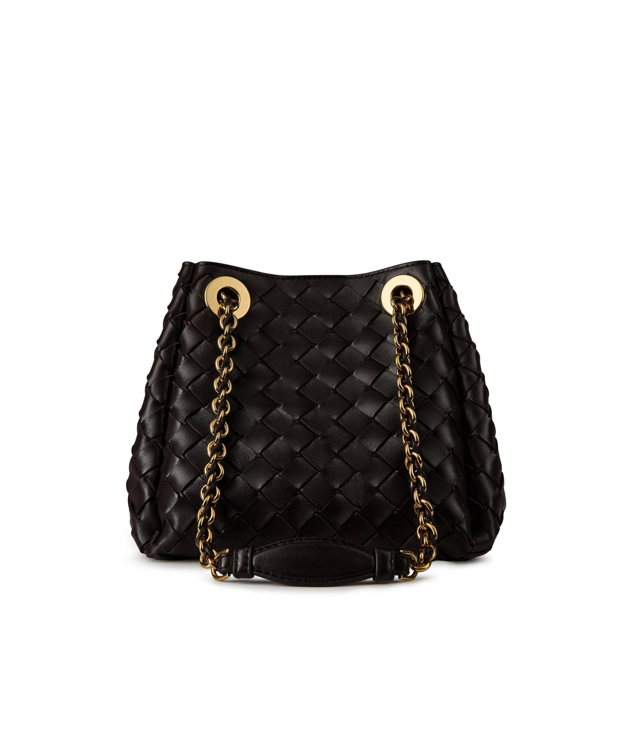 LUXURY HUB BOTTEGA VENETA SMALL PARACHUTE CHAIN SHOULDER BAG