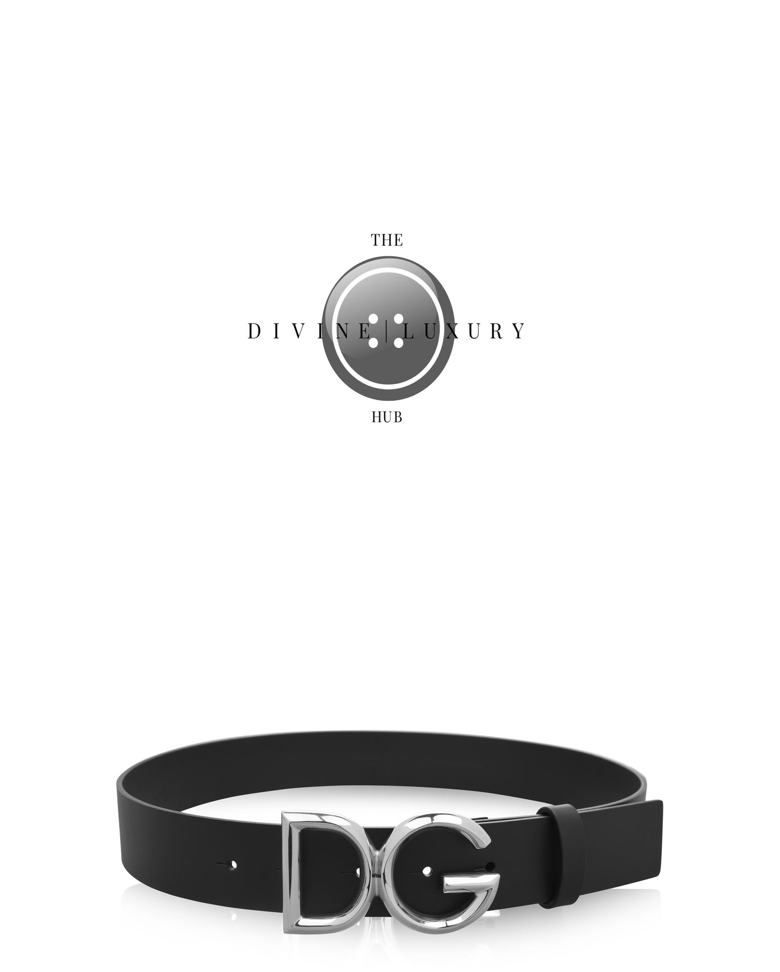 LUXURY HUB DOLCE AND GABBANA LOGO EDGE BELT