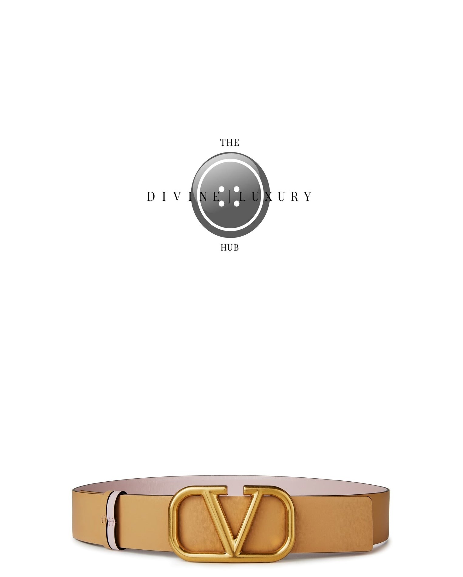 LUXURY HUB VALENTINO GARAVANI V LOGO 4CM REVERSIBLE BELT